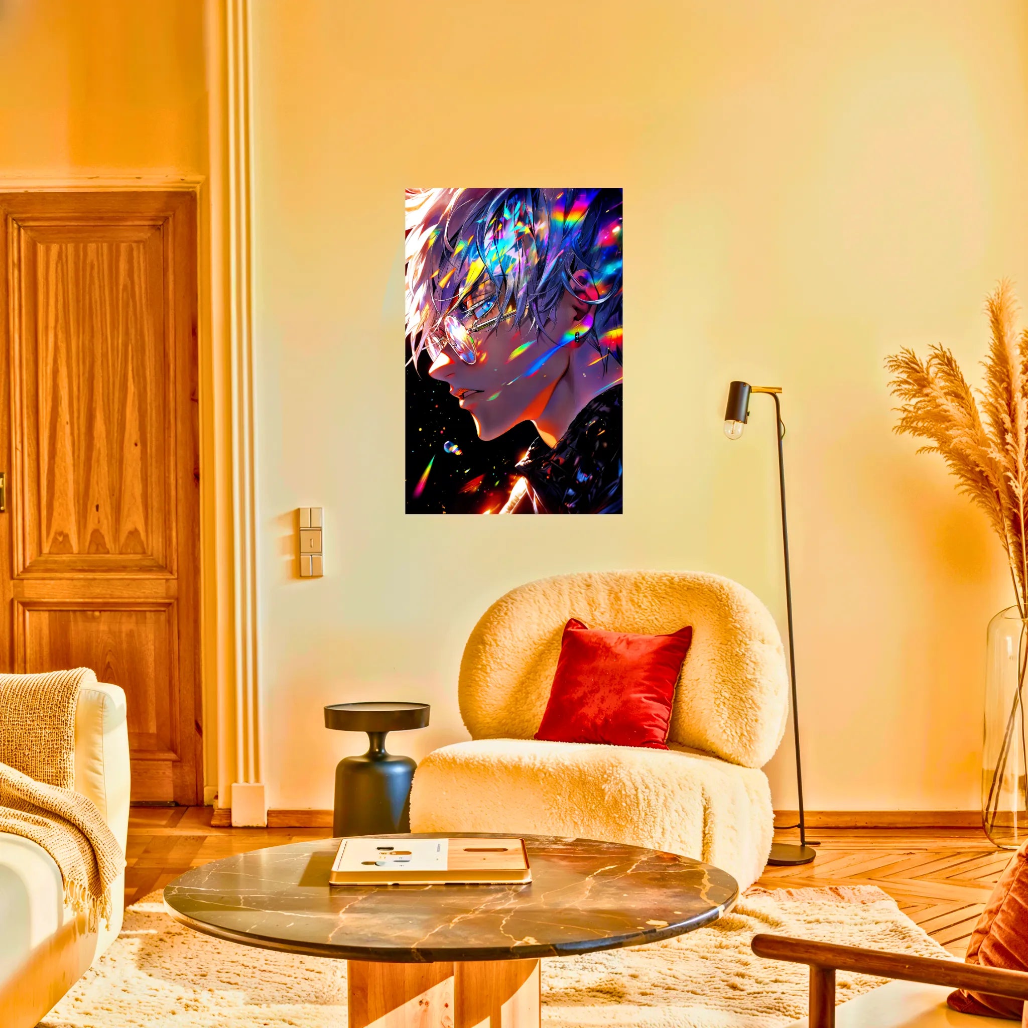 Tableau Jujutsu Kaisen Gojo Portrait