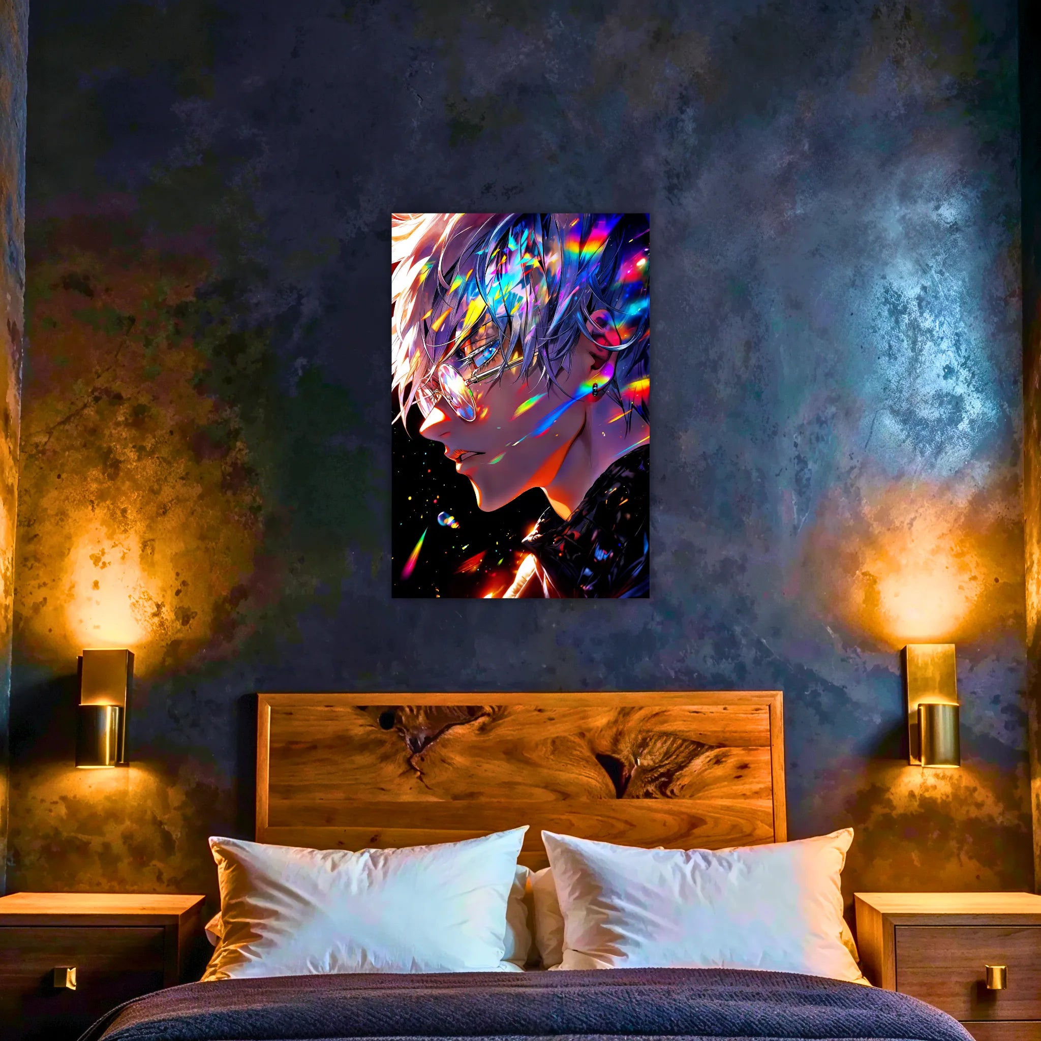 Tableau Jujutsu Kaisen Gojo Portrait