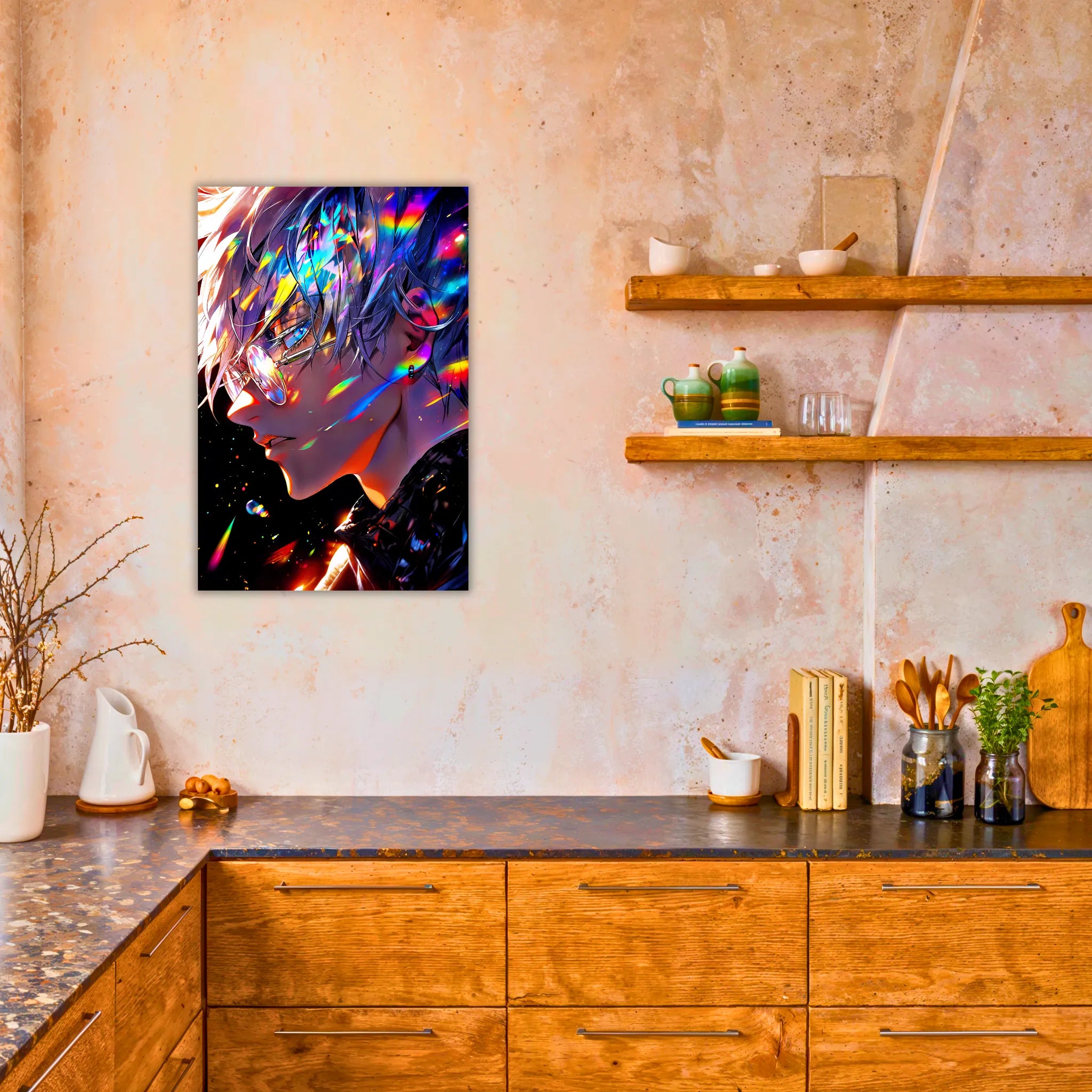 Tableau Jujutsu Kaisen Gojo Portrait