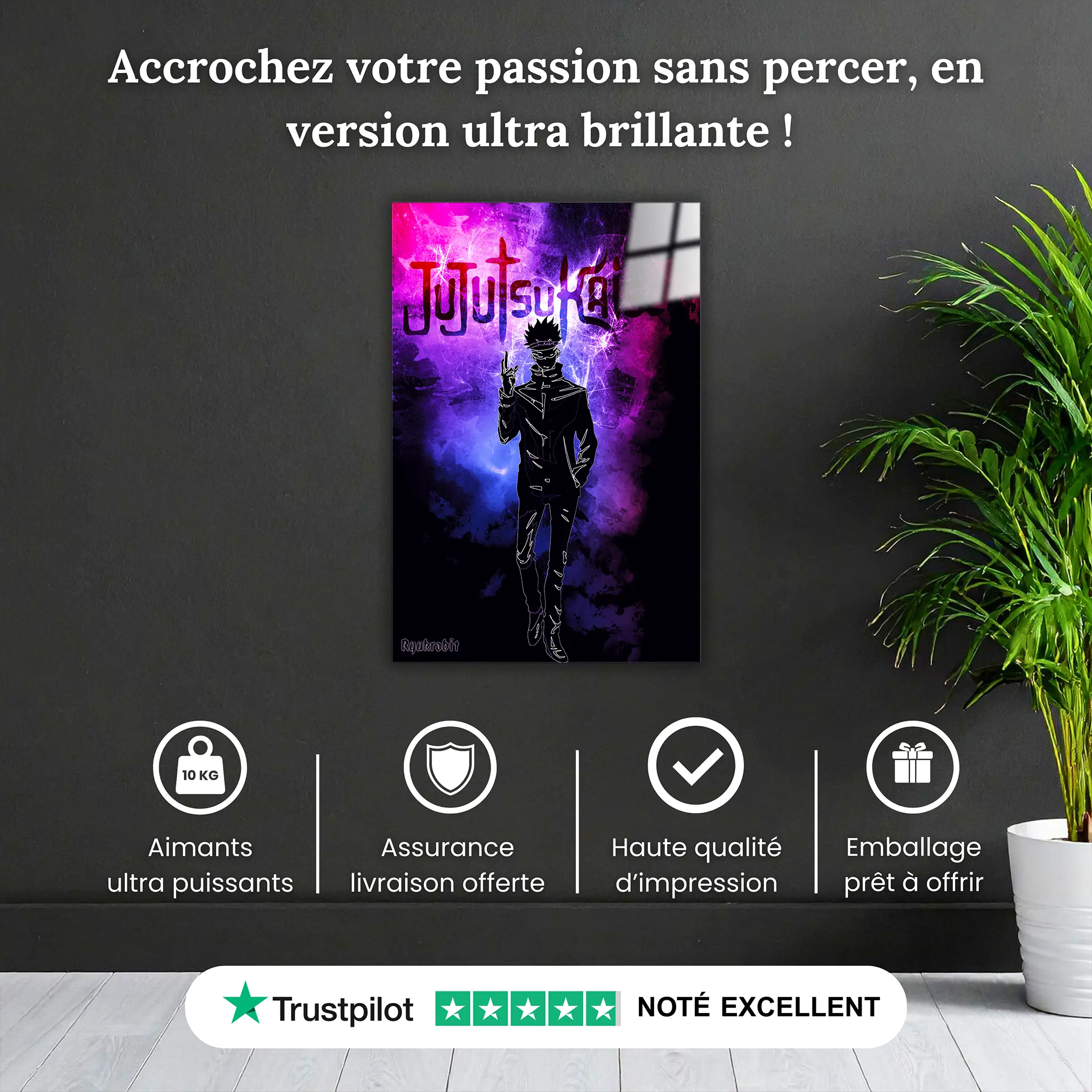 tableau-jujutsu-kaisen-gojo-satoru-pourquoi-acheter | DreamWay