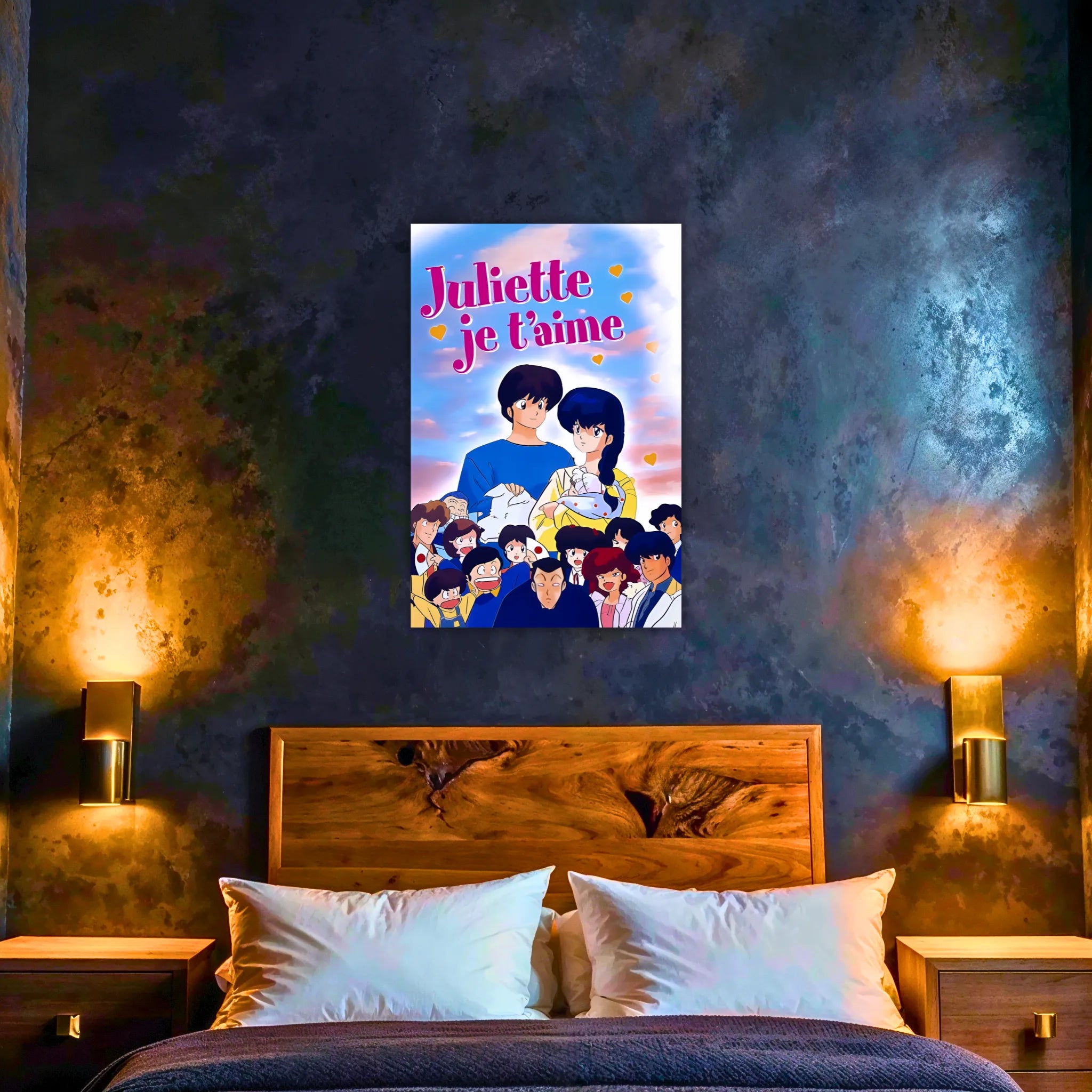 Tableau Juliette Je T'aime Affiche