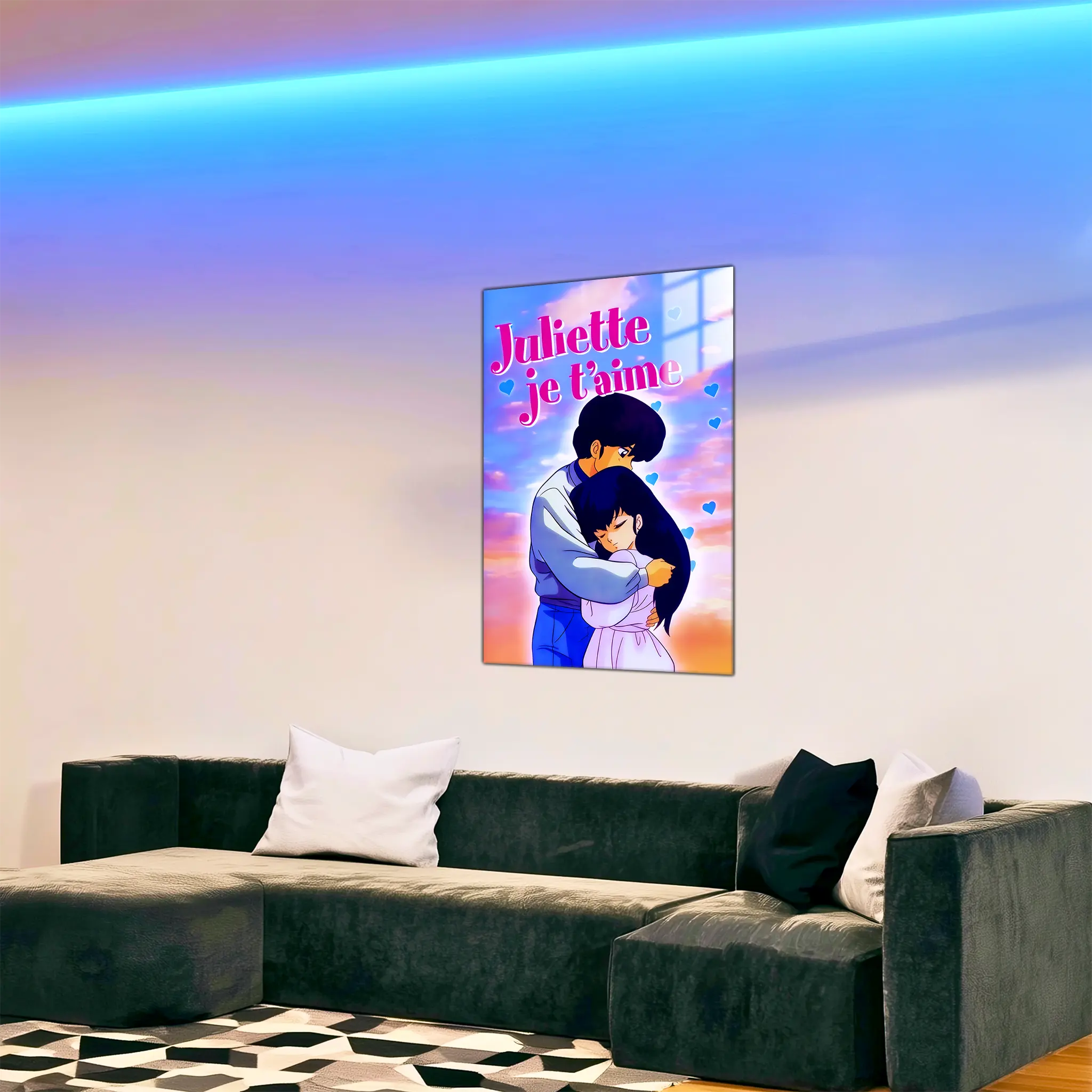 tableau-juliette-je-t-aime-un-amour-pour-toujours-dans-le-salon | DreamWay