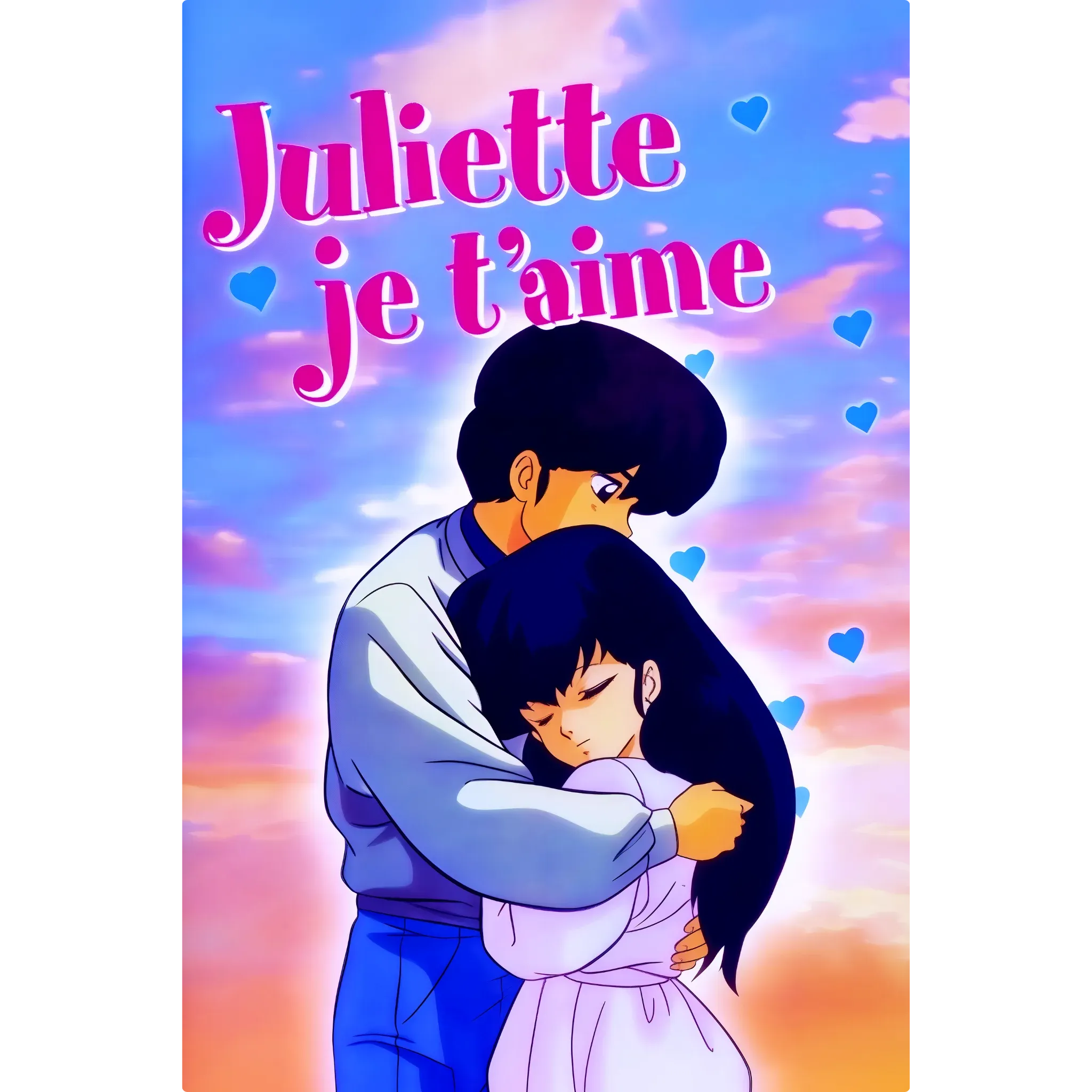 Tableau Juliette Je T'aime Un Amour Pour Toujours