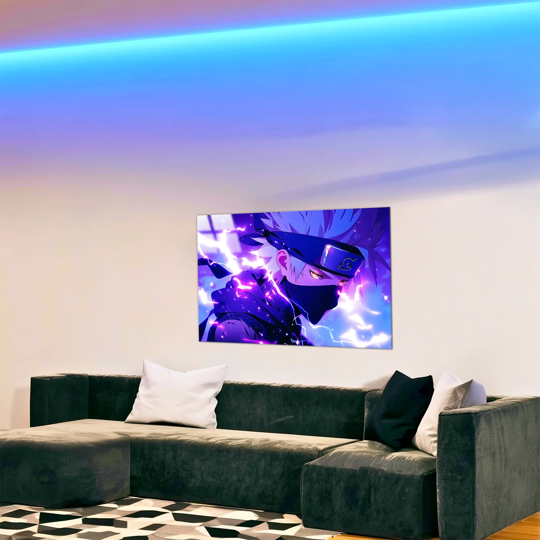 tableau-kakashi-dans-le-salon | DreamWay
