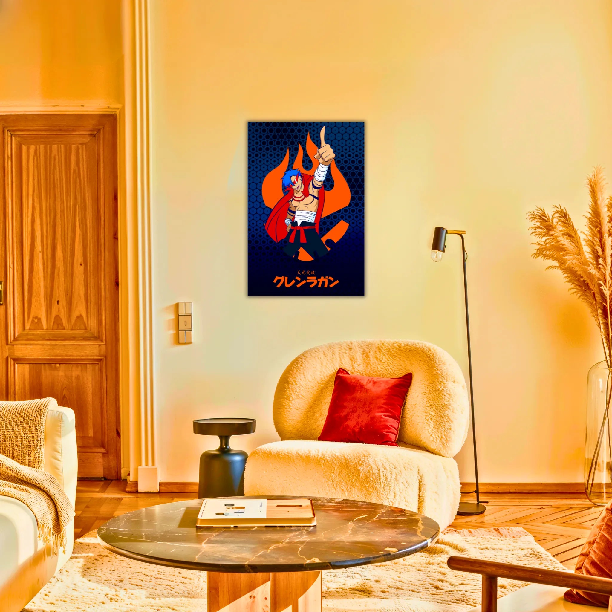 Tableau Kamina Gurren Lagann