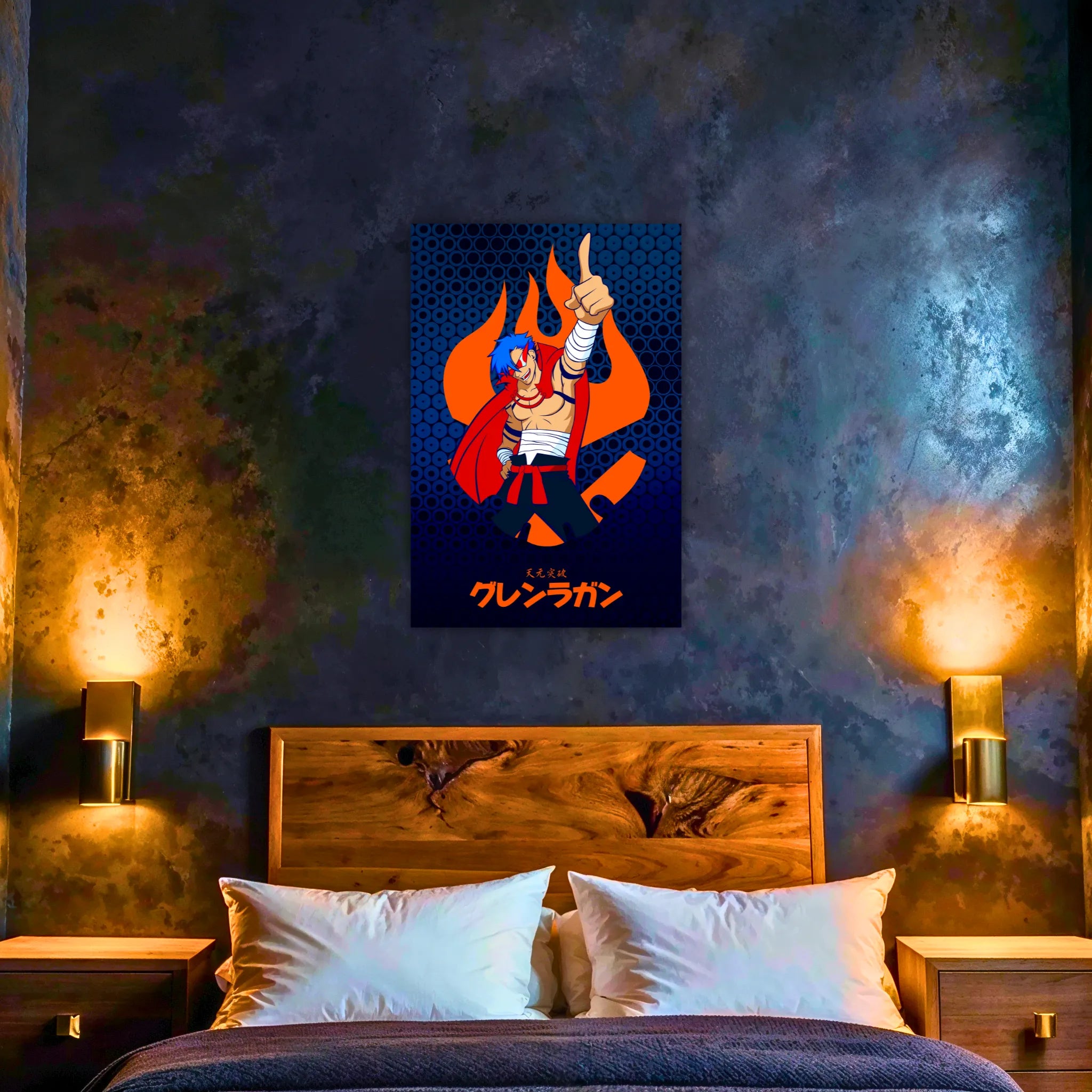 Tableau Kamina Gurren Lagann