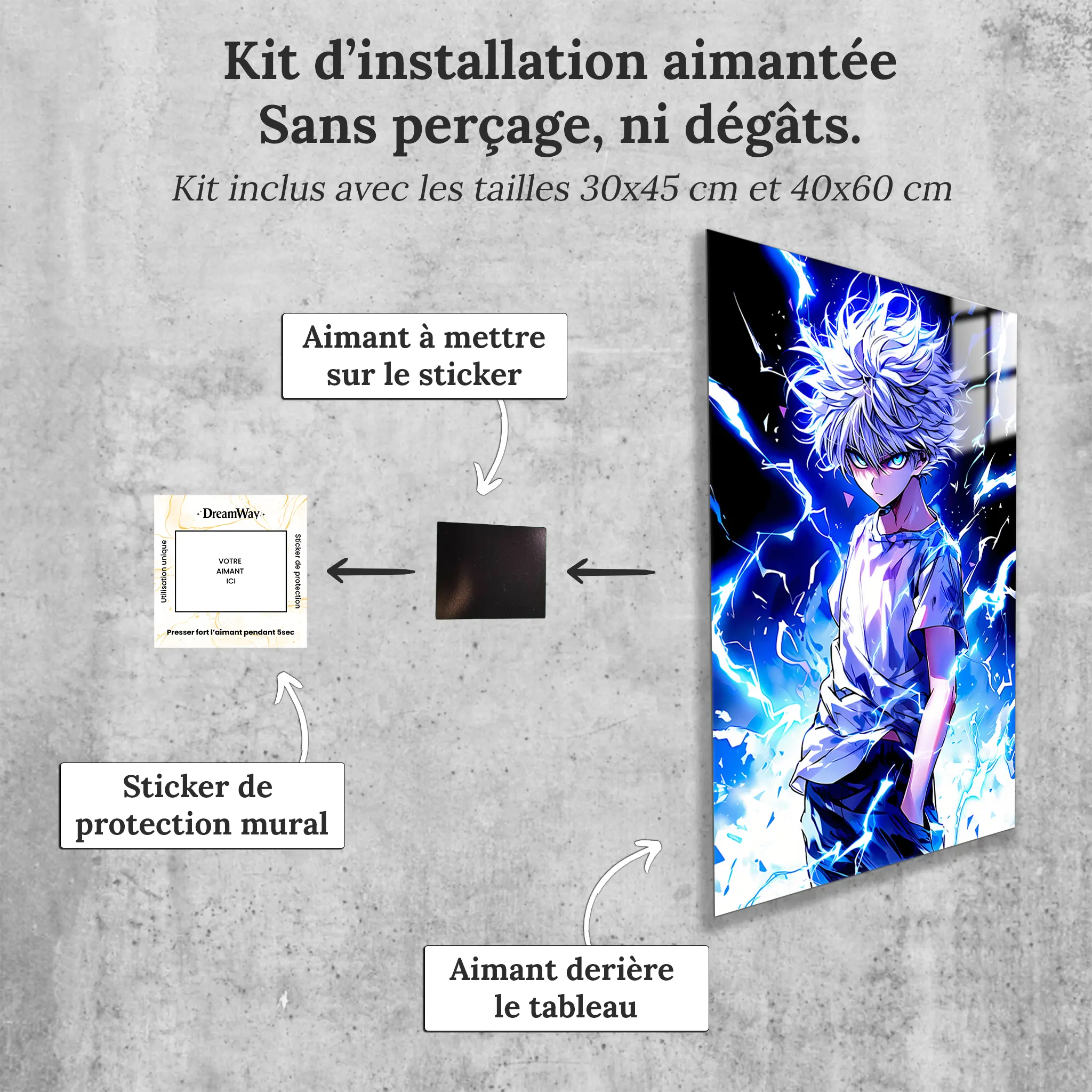 tableau-kirua-avec-installation-aimantee | DreamWay