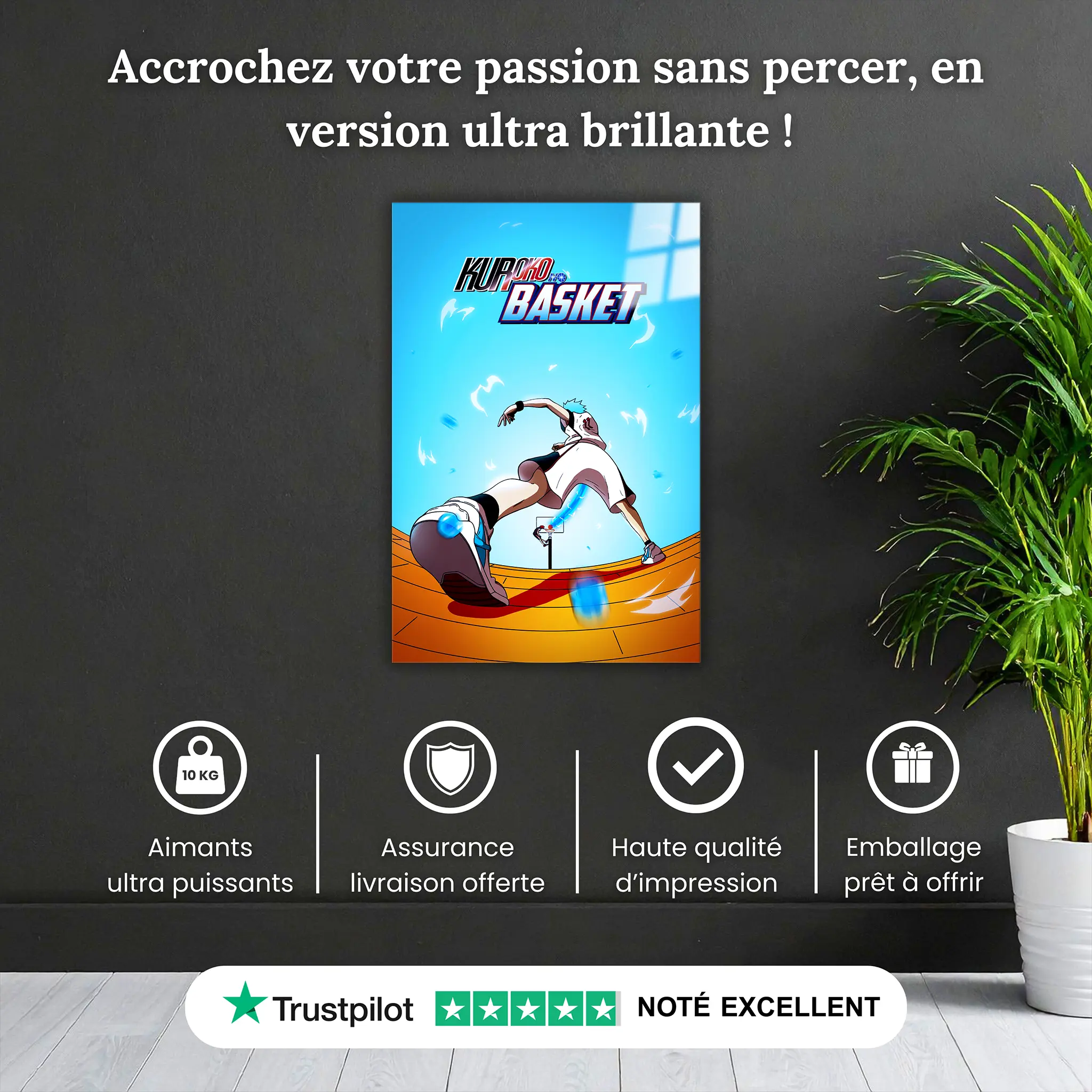 tableau-kuroko-no-basket-maillot-blanc-pourquoi-acheter | DreamWay