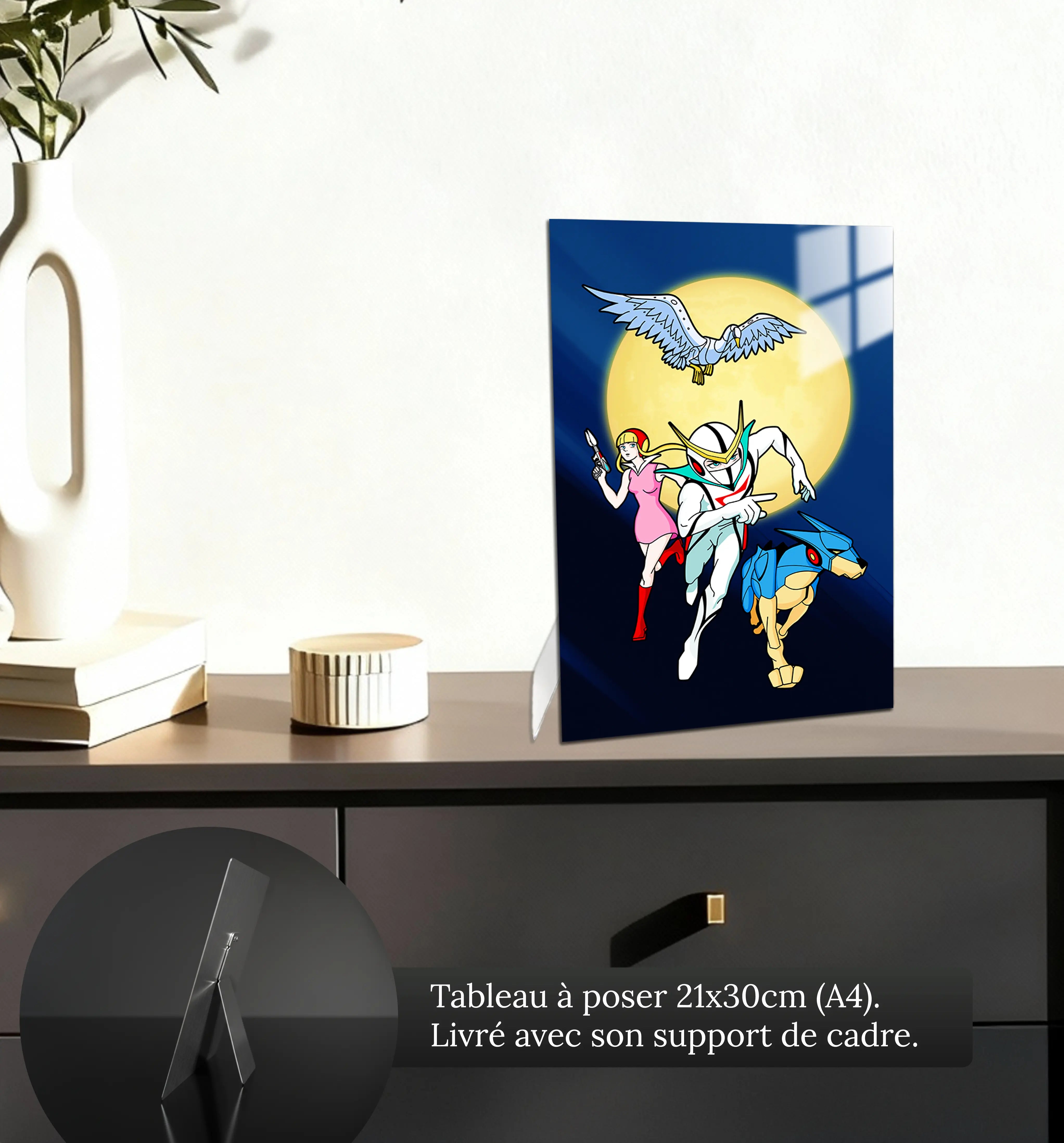 Tableau Kyashan Les Héros