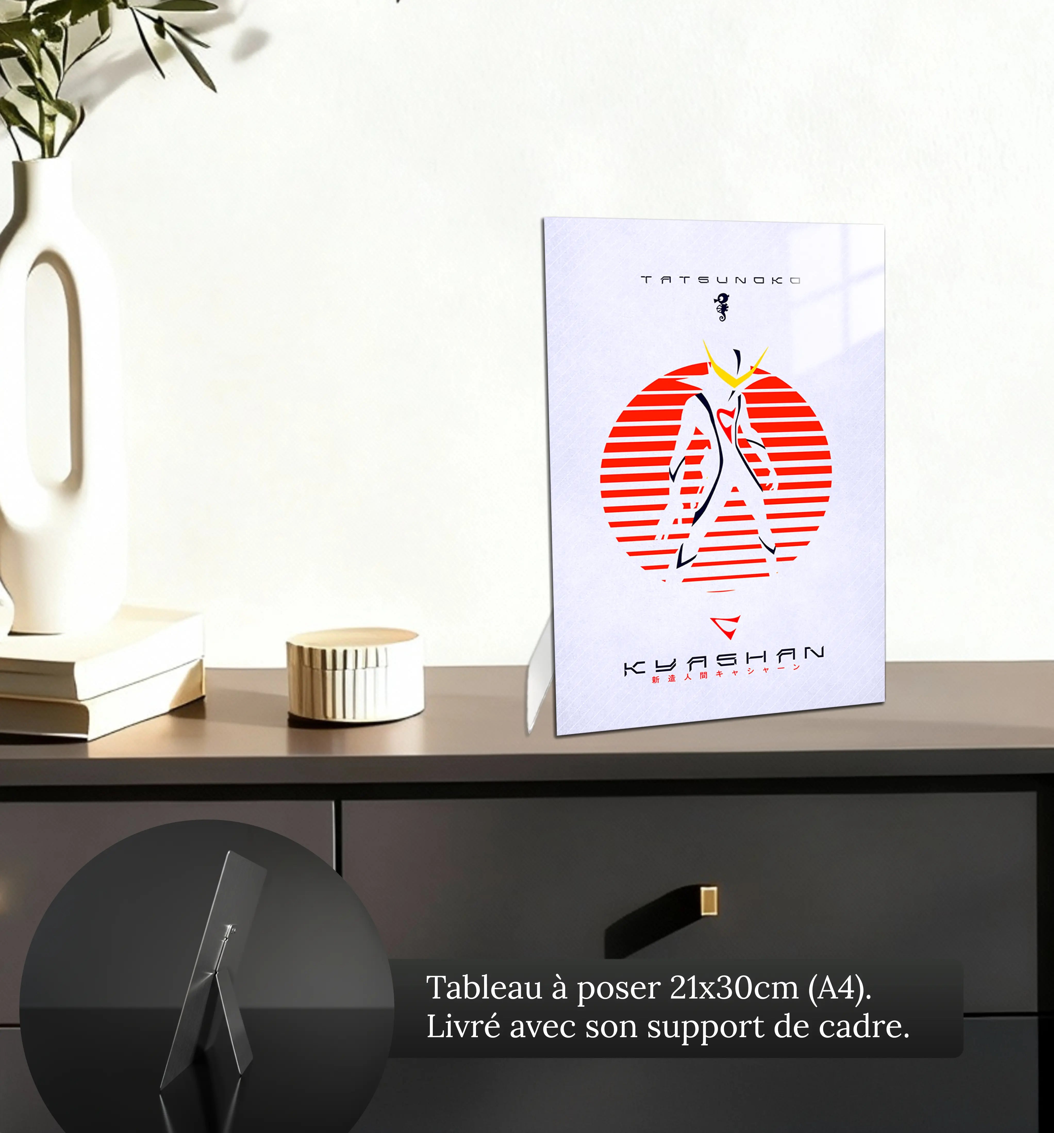 tableau-kyashan-sunset-petit-format-a-poser-sur-meuble | DreamWay