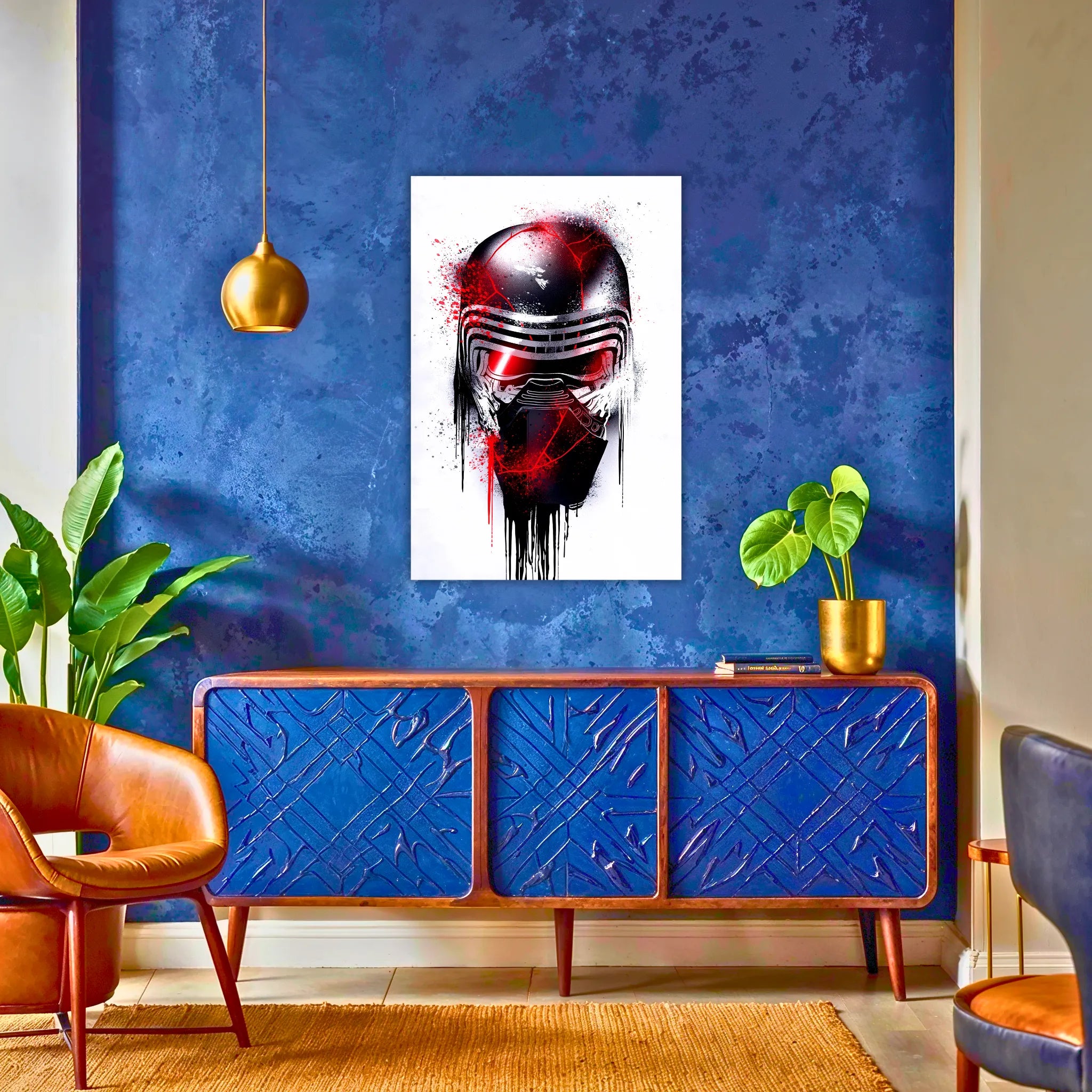 Tableau Kylo Ren Casque