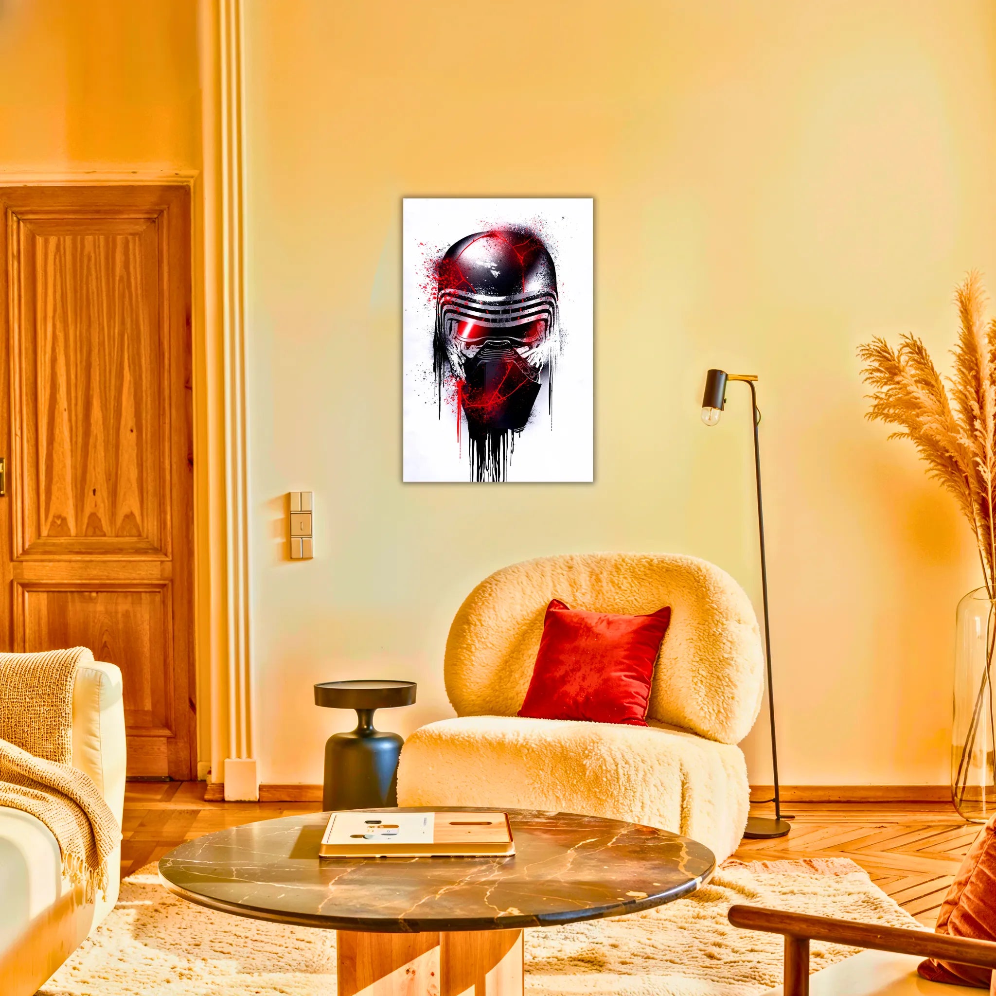 Tableau Kylo Ren Casque