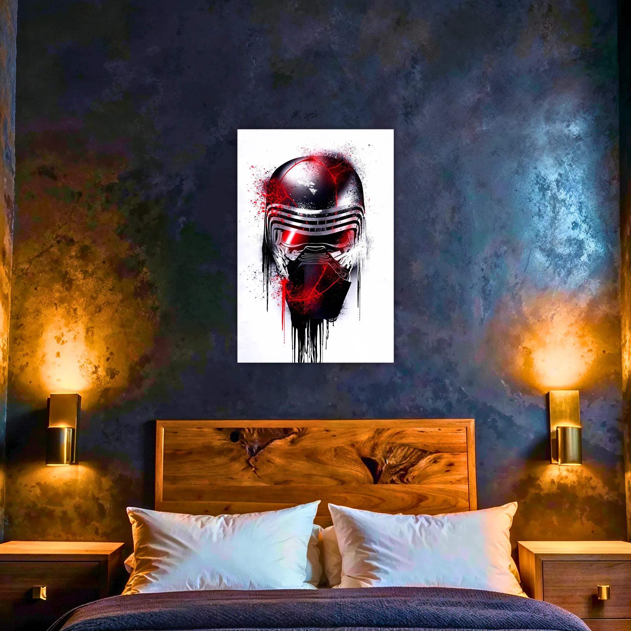 Tableau Kylo Ren Casque