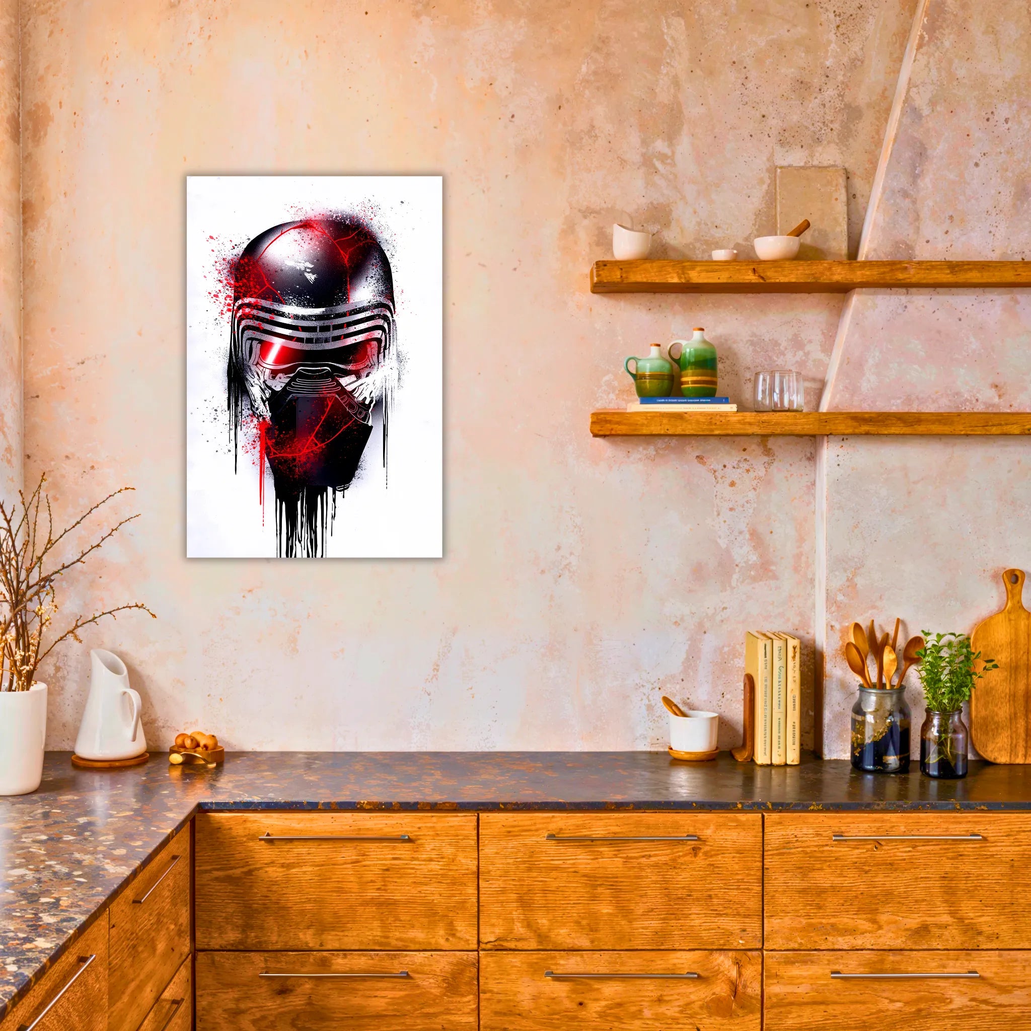 Tableau Kylo Ren Casque