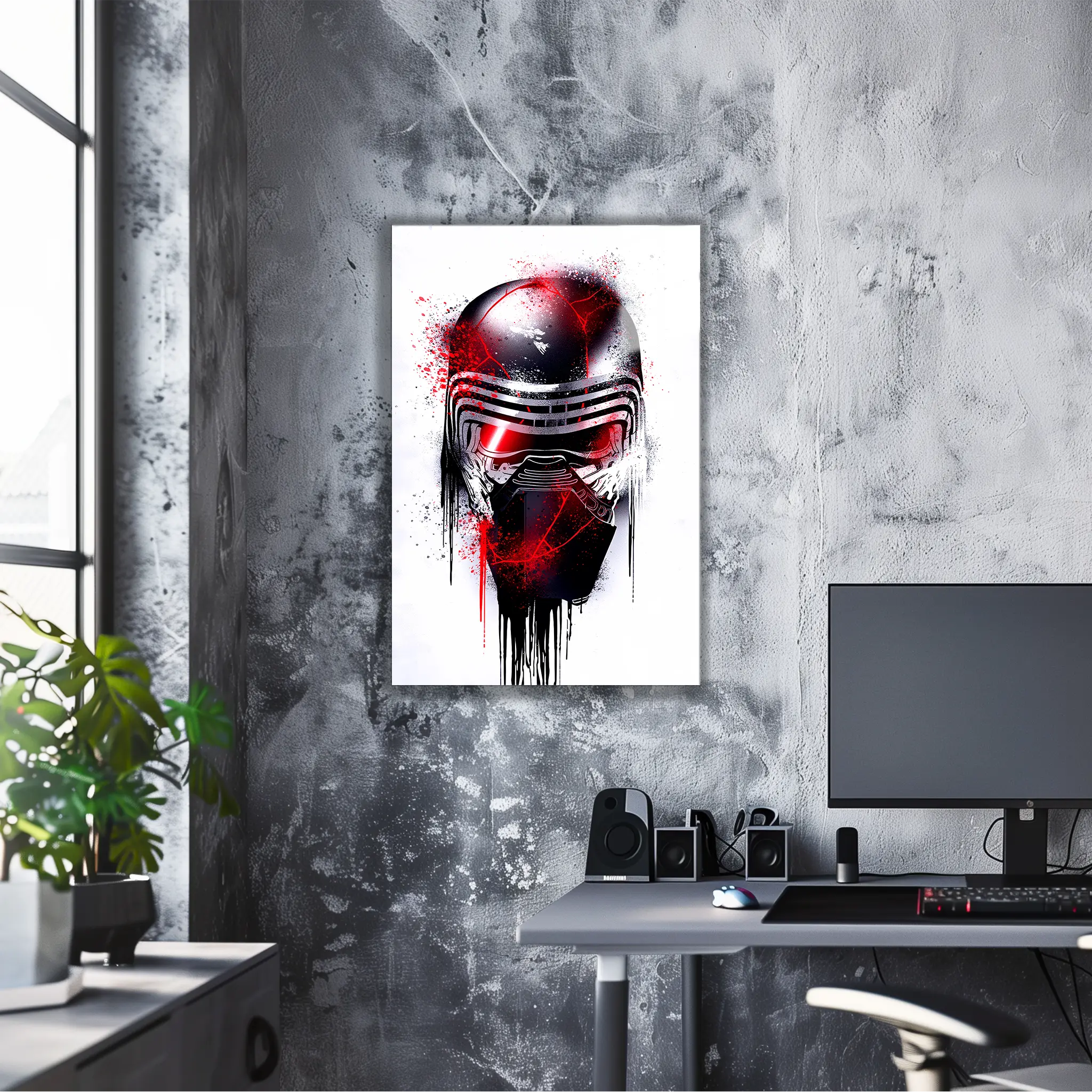 tableau-kylo-ren-casque | DreamWay