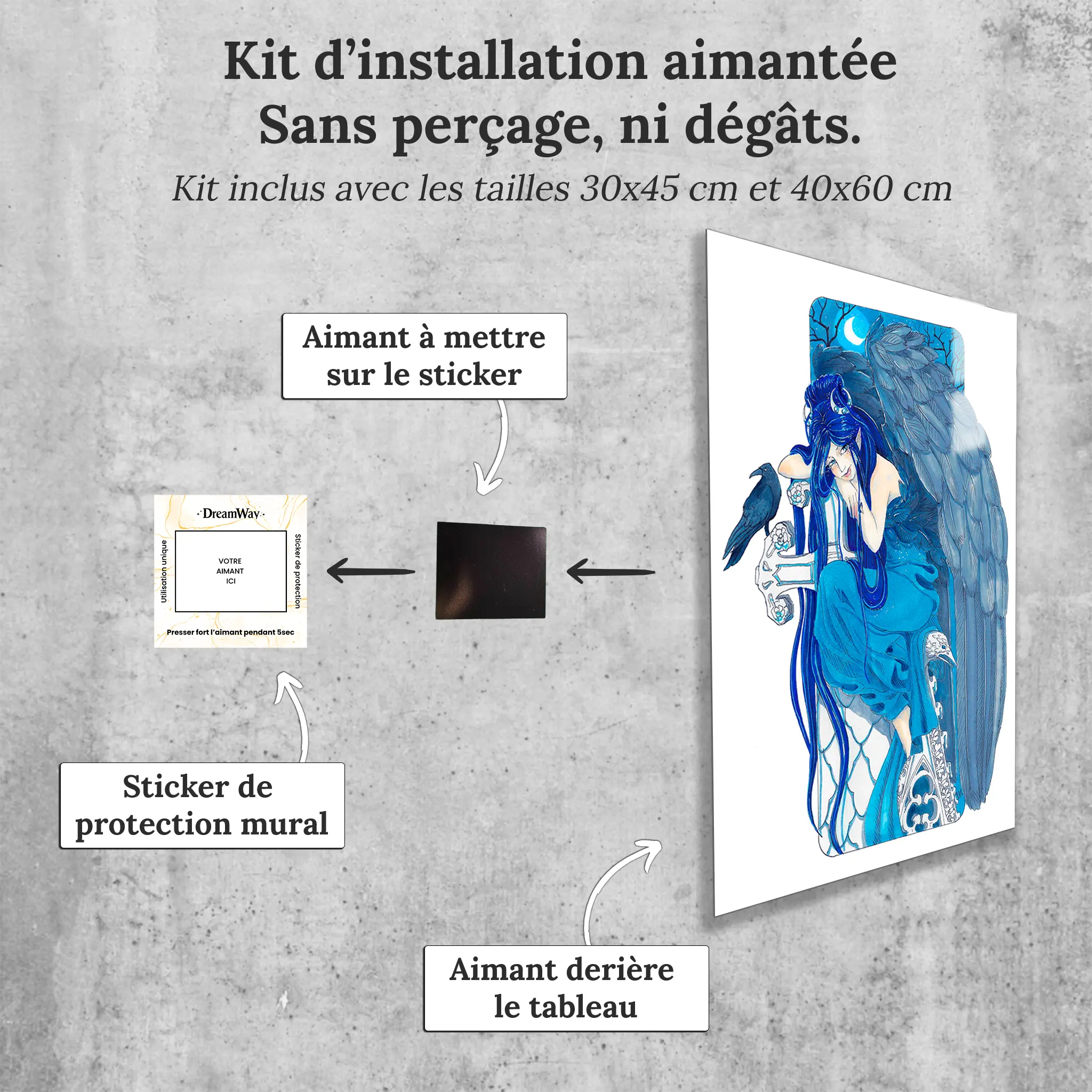 tableau-la-fee-morgane-avec-installation-aimantee | DreamWay