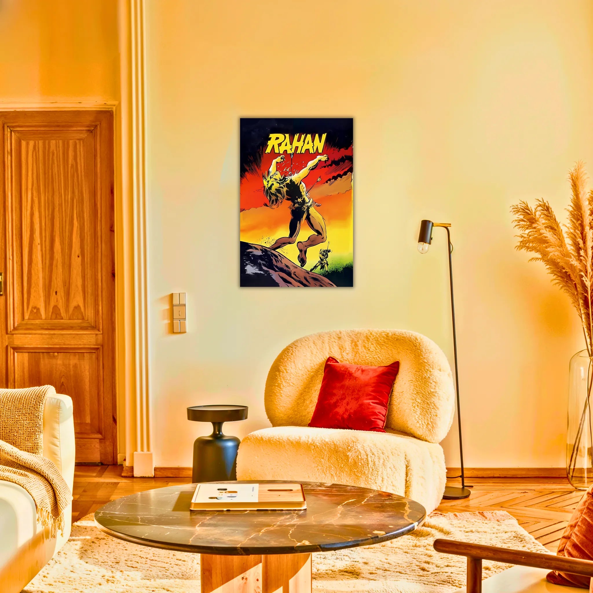 Tableau La Mort De Rahan