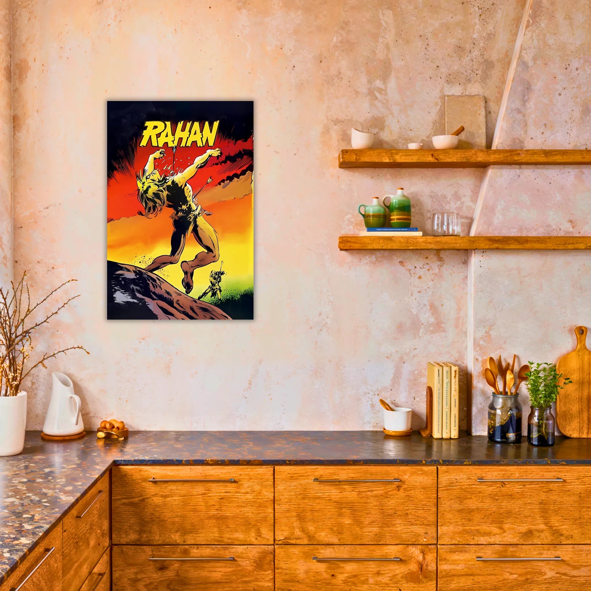 Tableau La Mort De Rahan