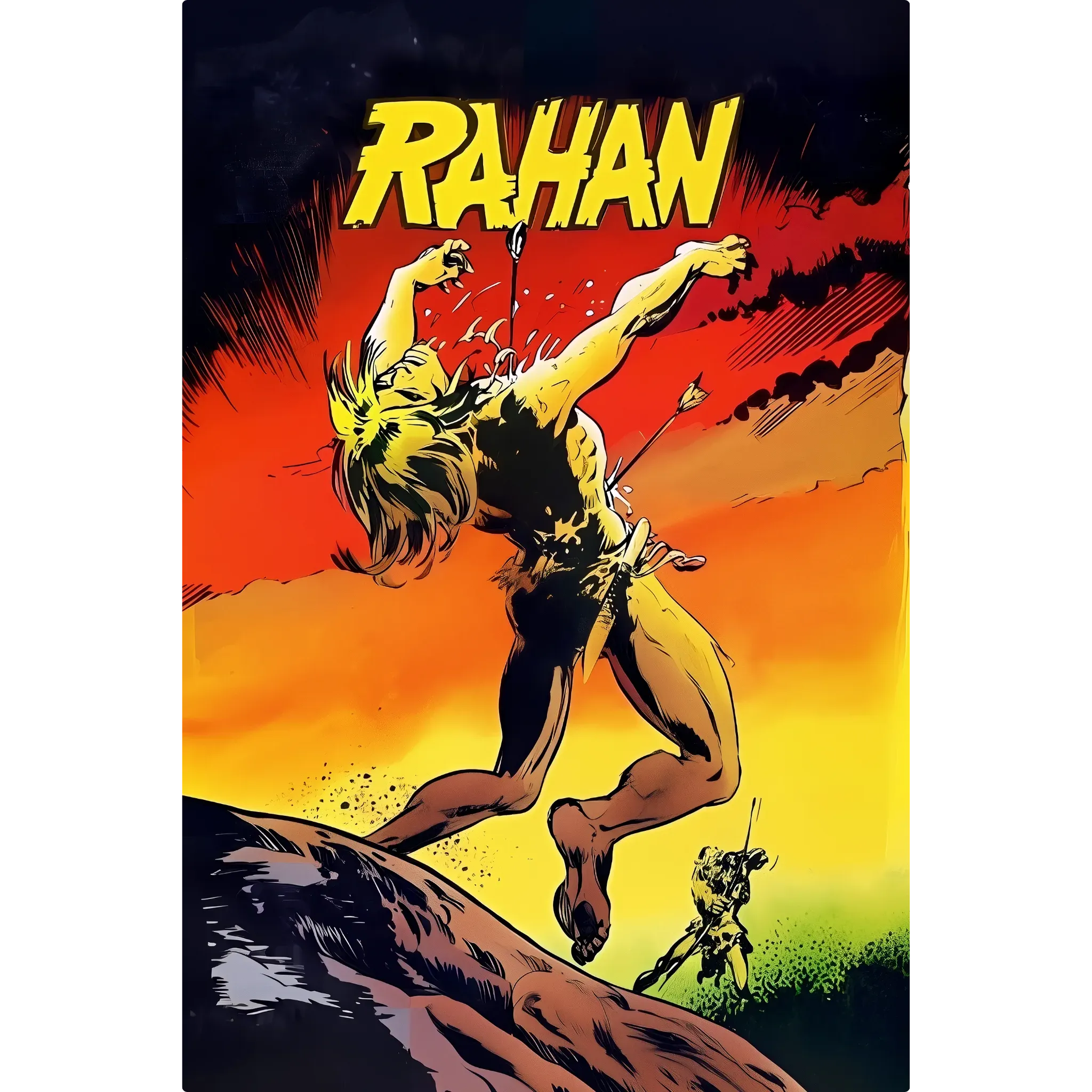 Tableau La Mort De Rahan