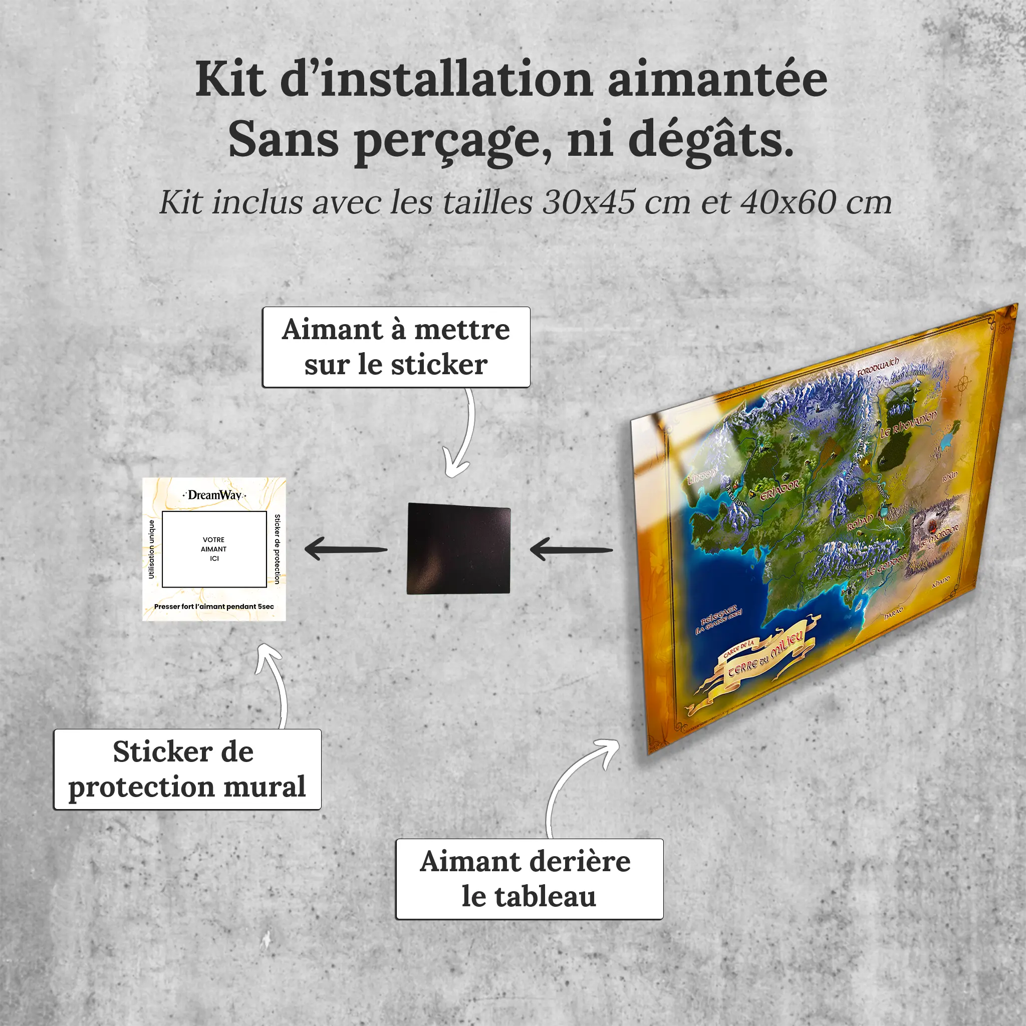 tableau-la-terre-du-milieu-avec-installation-aimantee | DreamWay