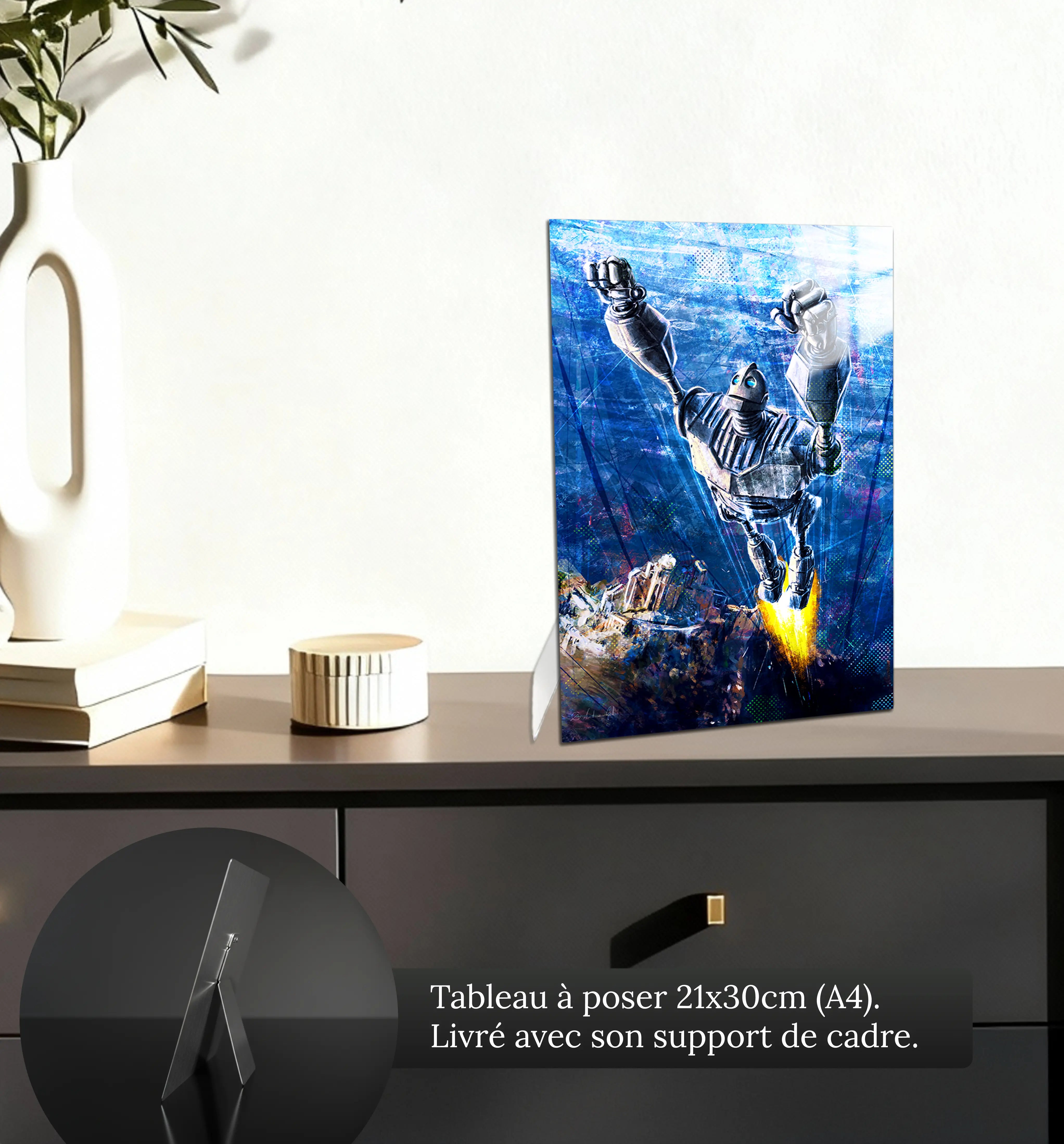 tableau-le-geans-de-fer-petit-format-a-poser-sur-meuble | DreamWay