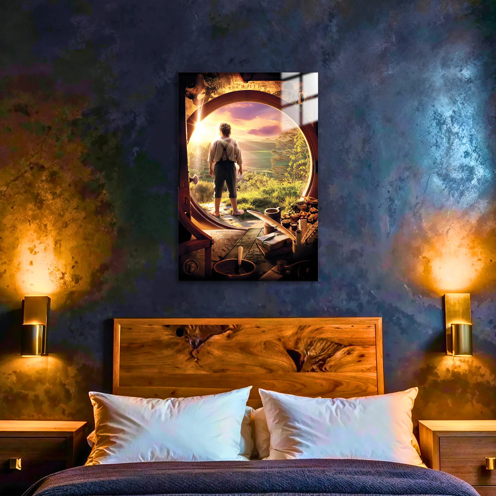 tableau-le-hobbit-le-hero-dans-la-chambre | DreamWay