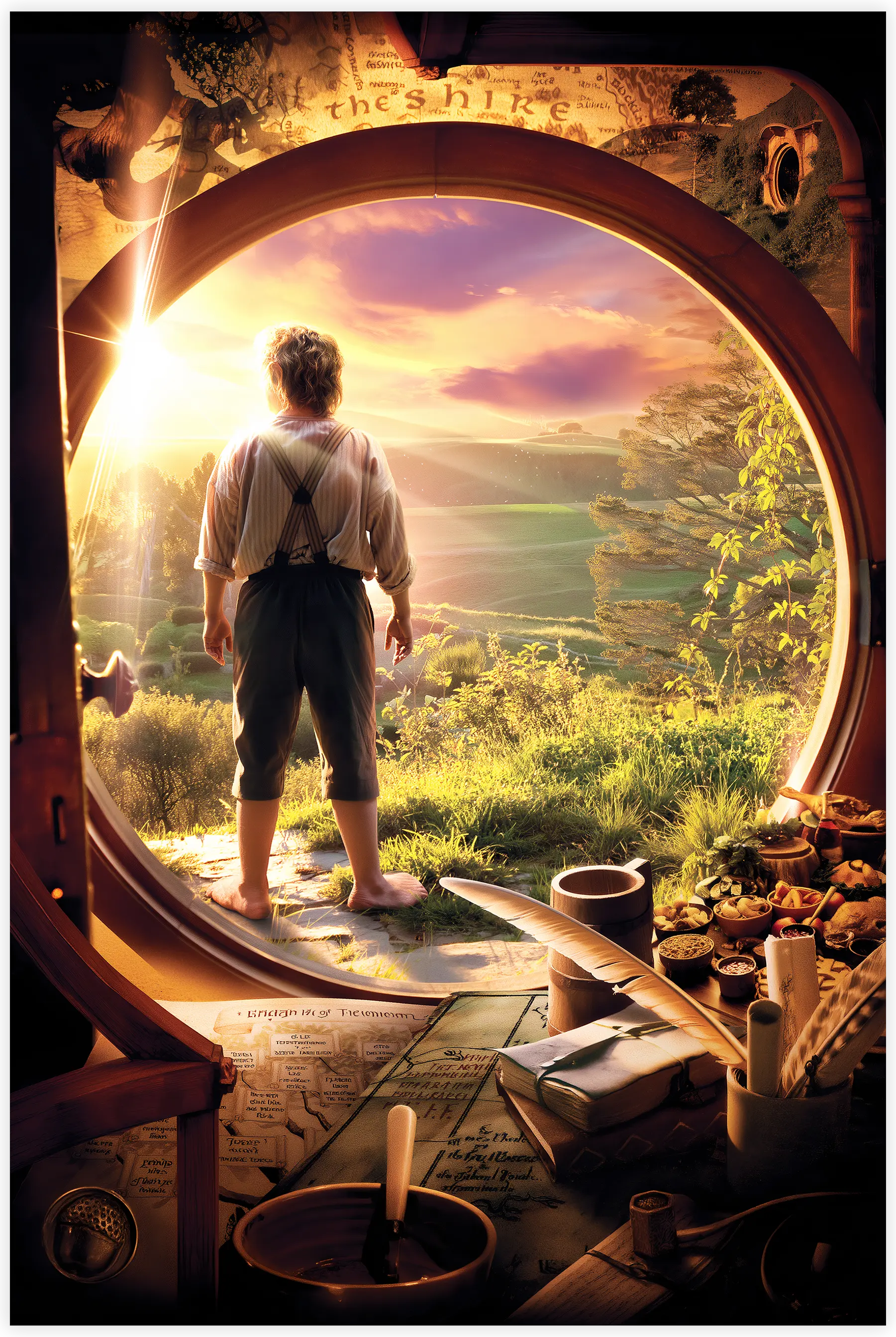tableau-le-hobbit-le-hero | DreamWay