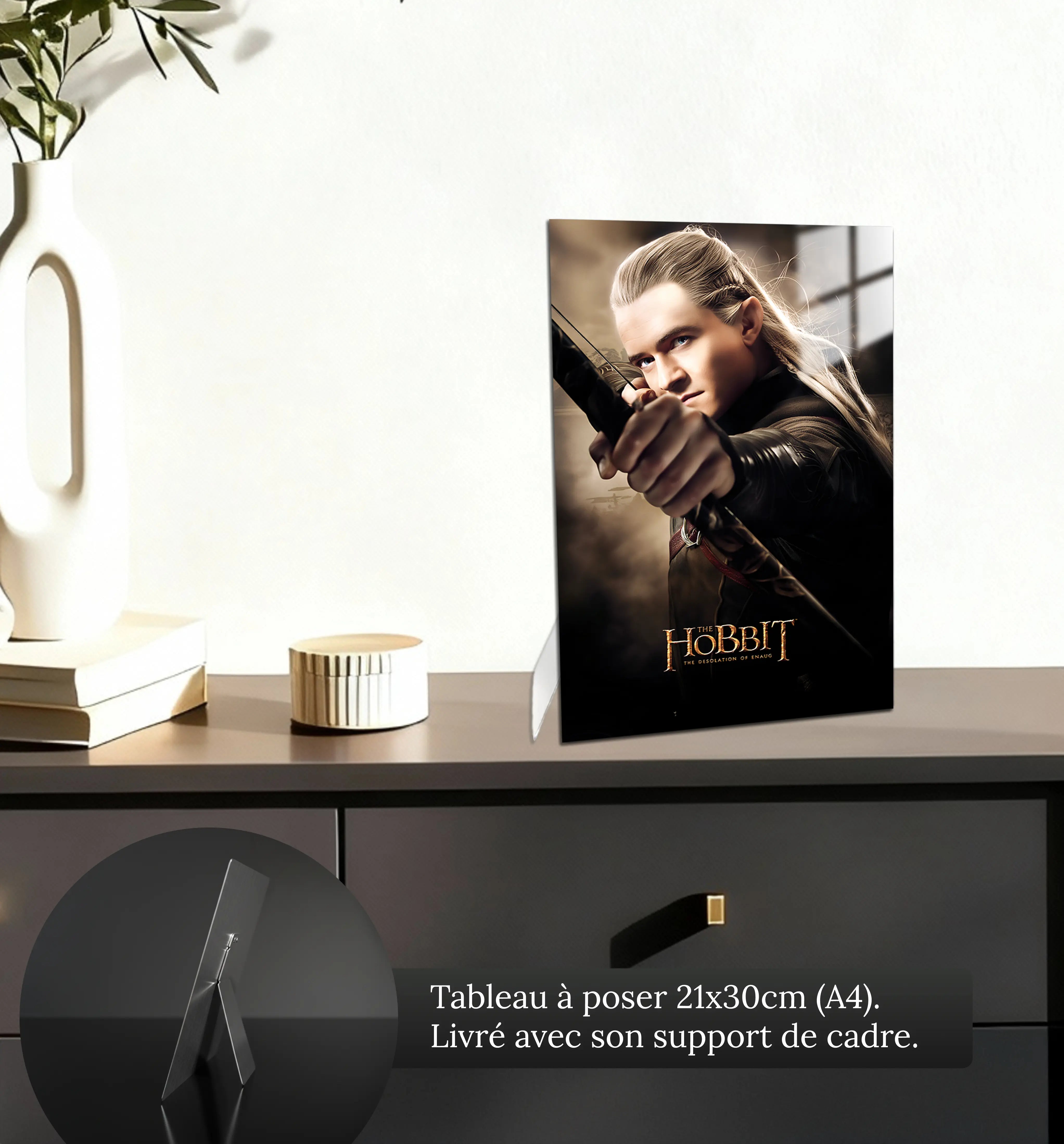 tableau-le-hobbit-legolas-petit-format-a-poser-sur-meuble | DreamWay