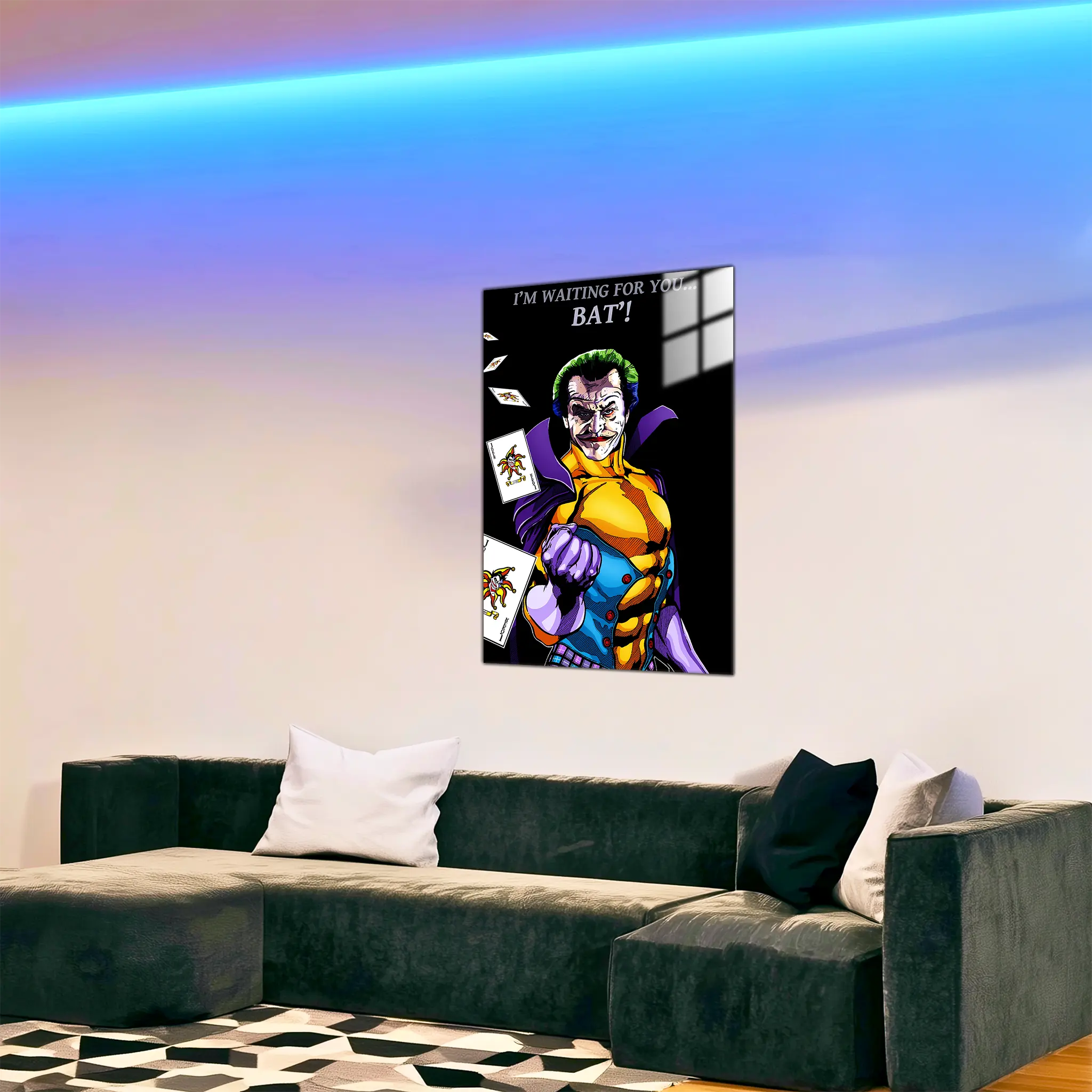 tableau-le-joker-dans-le-salon | DreamWay