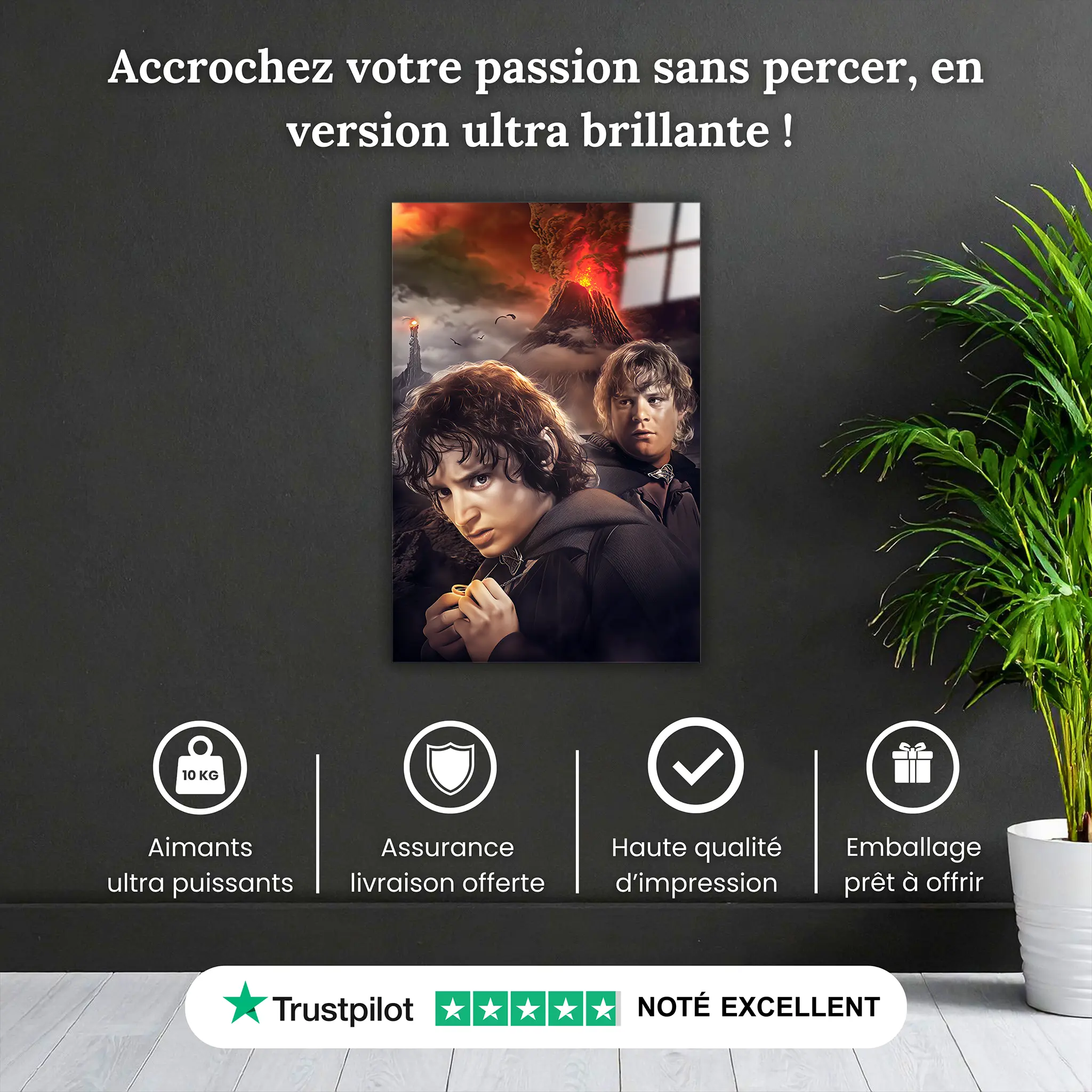 tableau-le-seigneur-des-anneaux-Frodon-et-sam-pourquoi-acheter | DreamWay