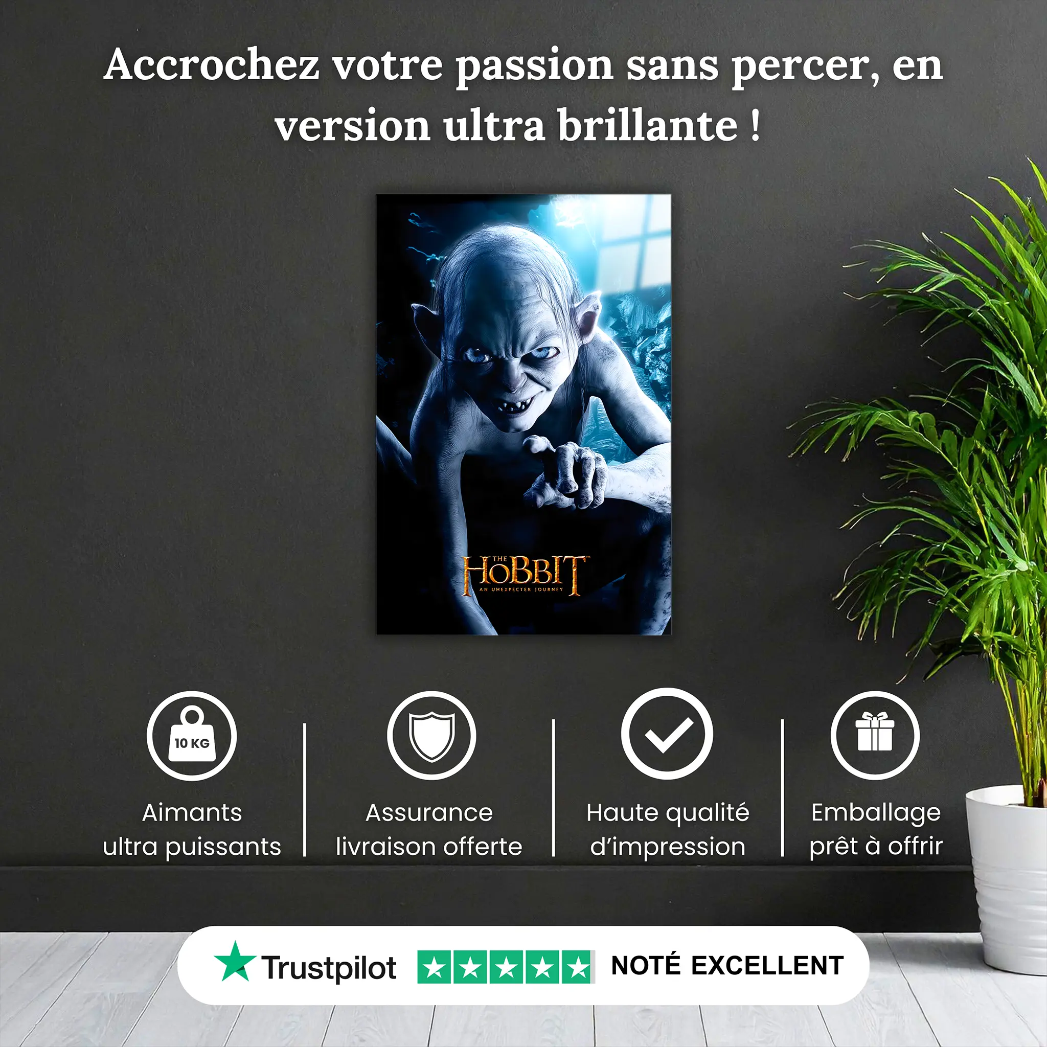 tableau-le-seigneur-des-anneaux-gollum-pourquoi-acheter | DreamWay