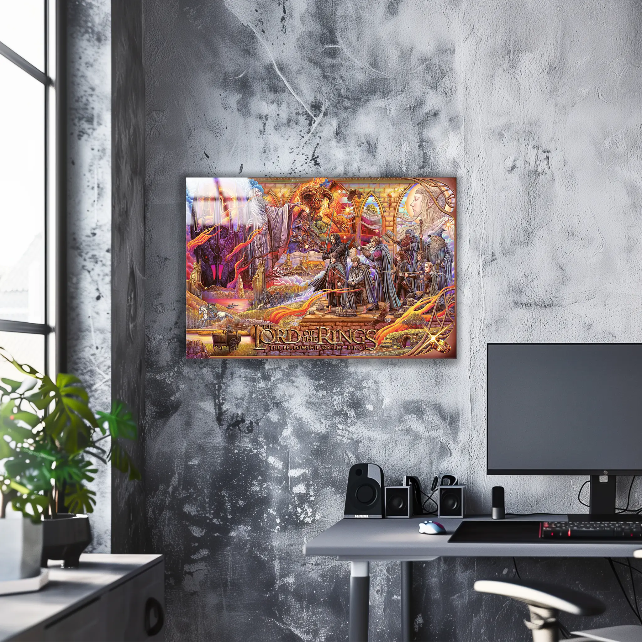 tableau-le-seigneur-des-anneaux-illustration | DreamWay