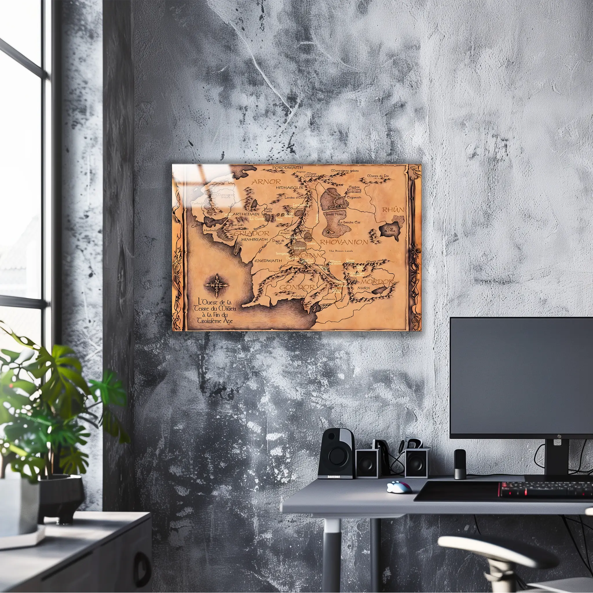 tableau-le-seigneur-des-anneaux-la-carte | DreamWay