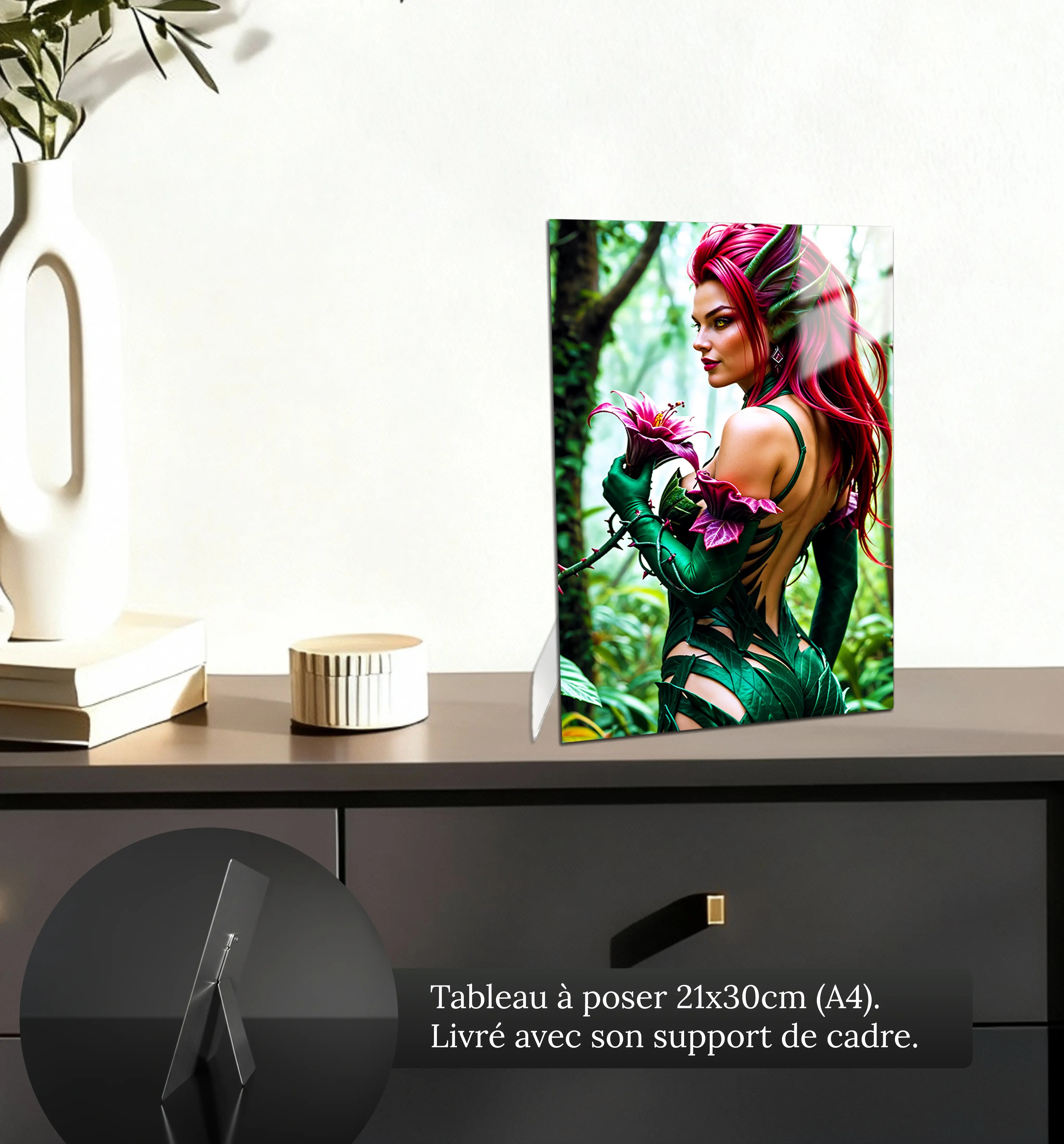 tableau-league-of-legends-zyra-realiste-petit-format-a-poser-sur-meuble | DreamWay