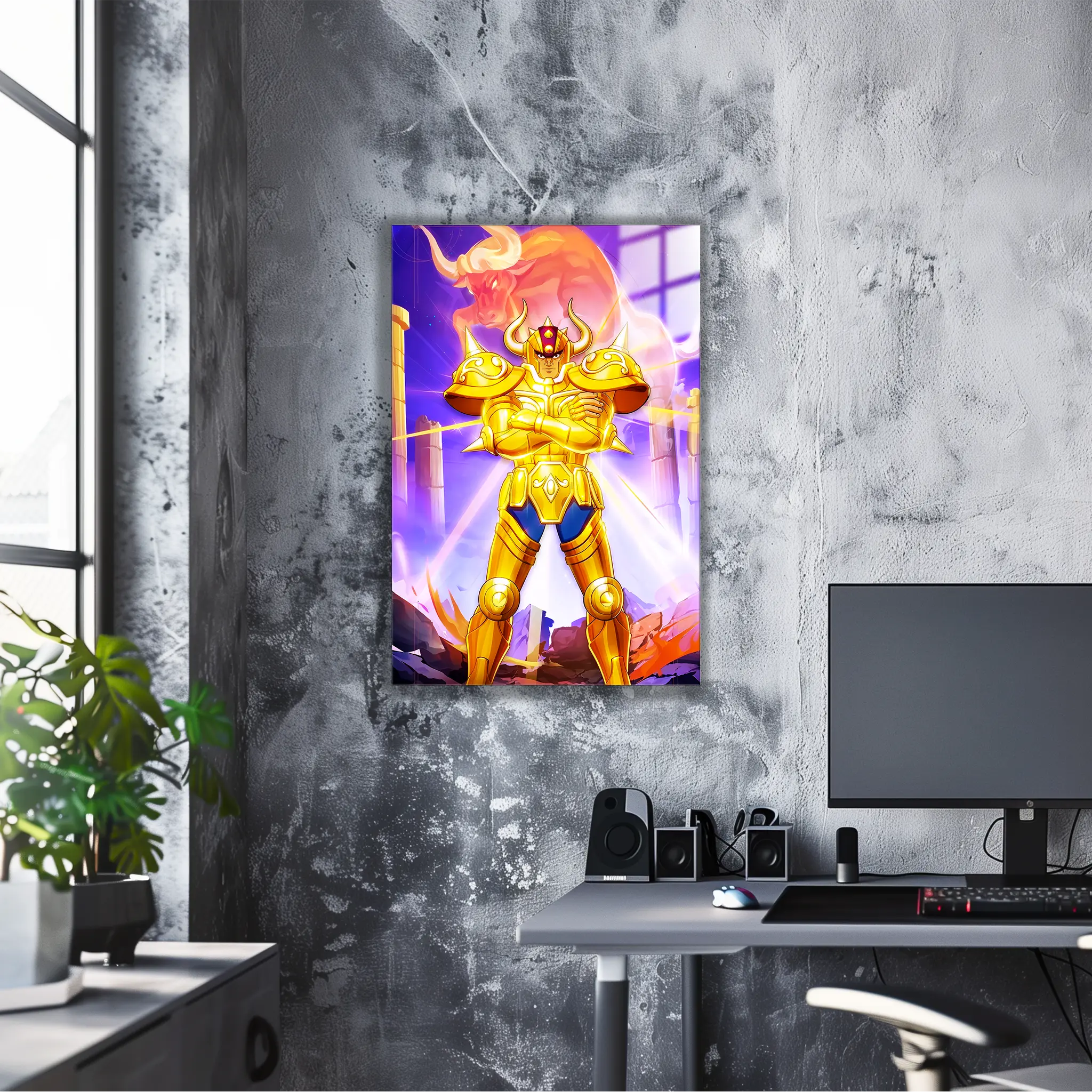 Tableau Les Chevaliers Du Zodiaque Aldebaran Du Taureau