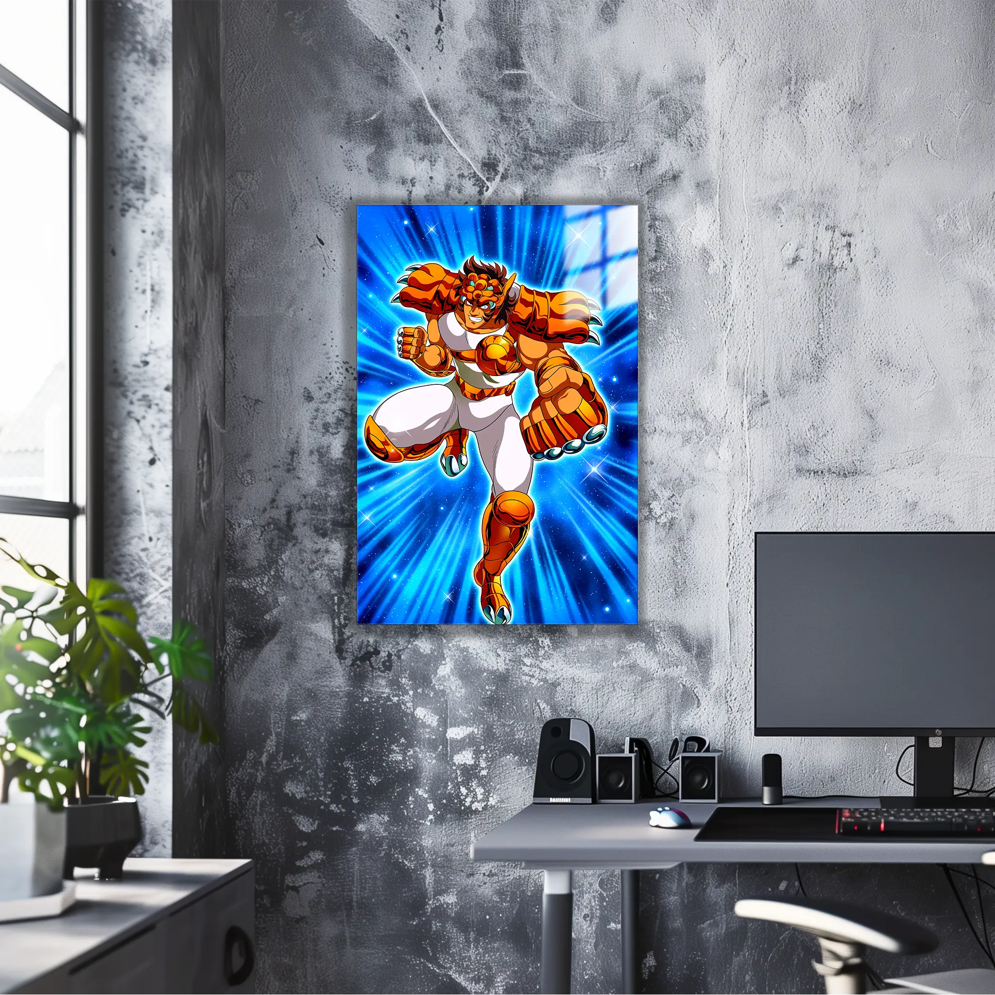 Tableau Les Chevaliers Du Zodiaque Ban Du Petit Lion