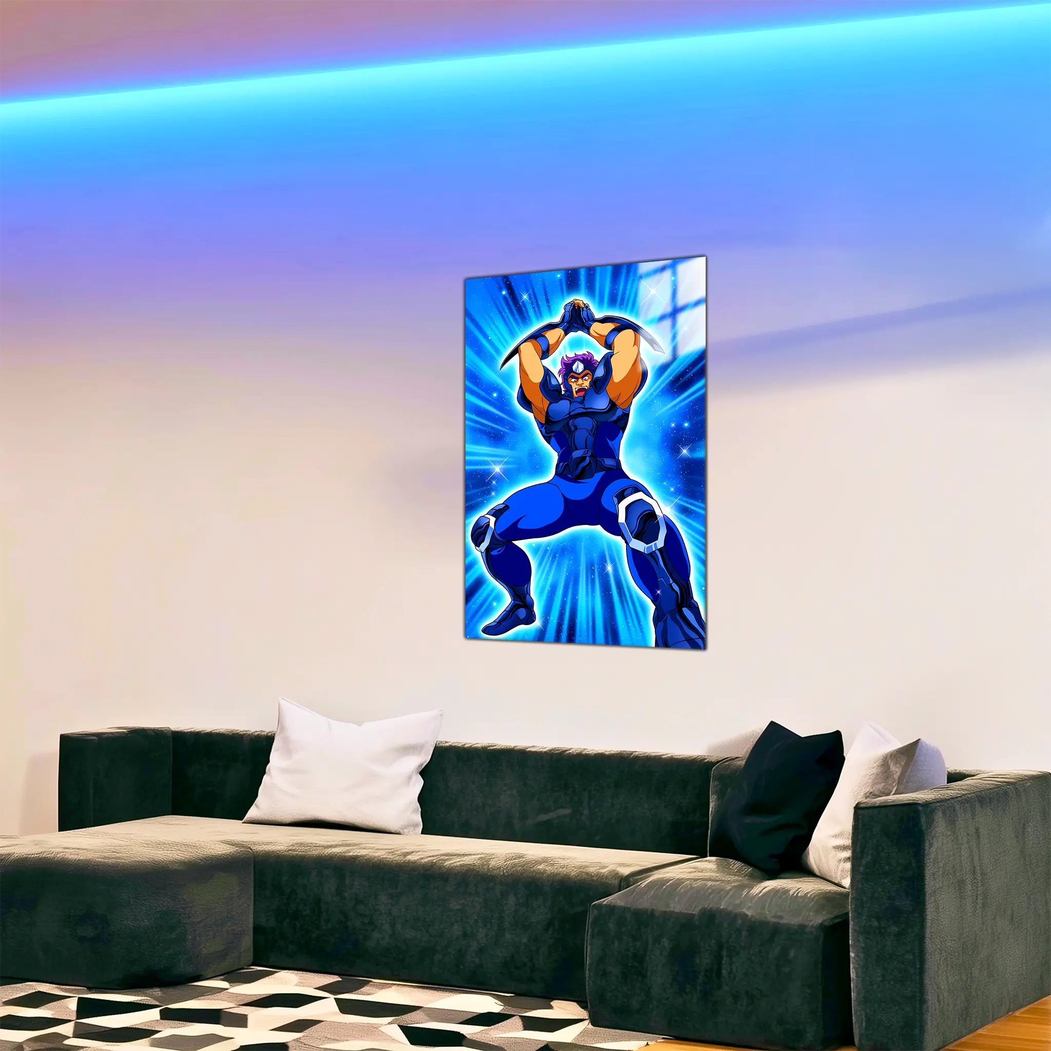 tableau-les-chevaliers-du-zodiaque-geki-de-ours-dans-le-salon | DreamWay