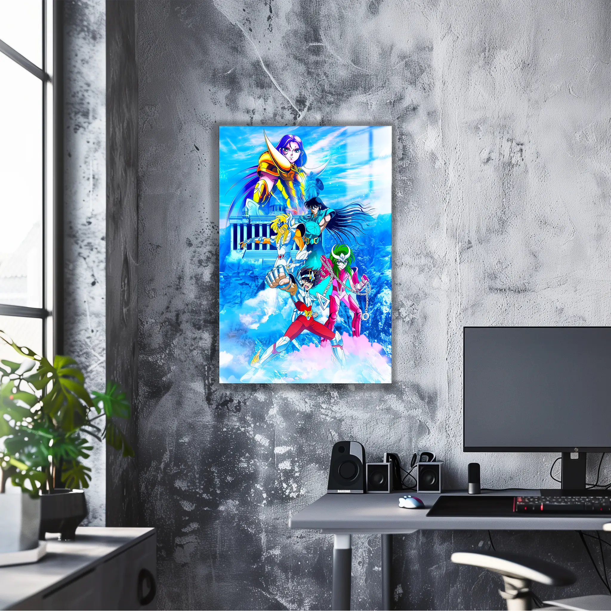 Tableau Les Chevaliers Du Zodiaque Héros Emblématiques