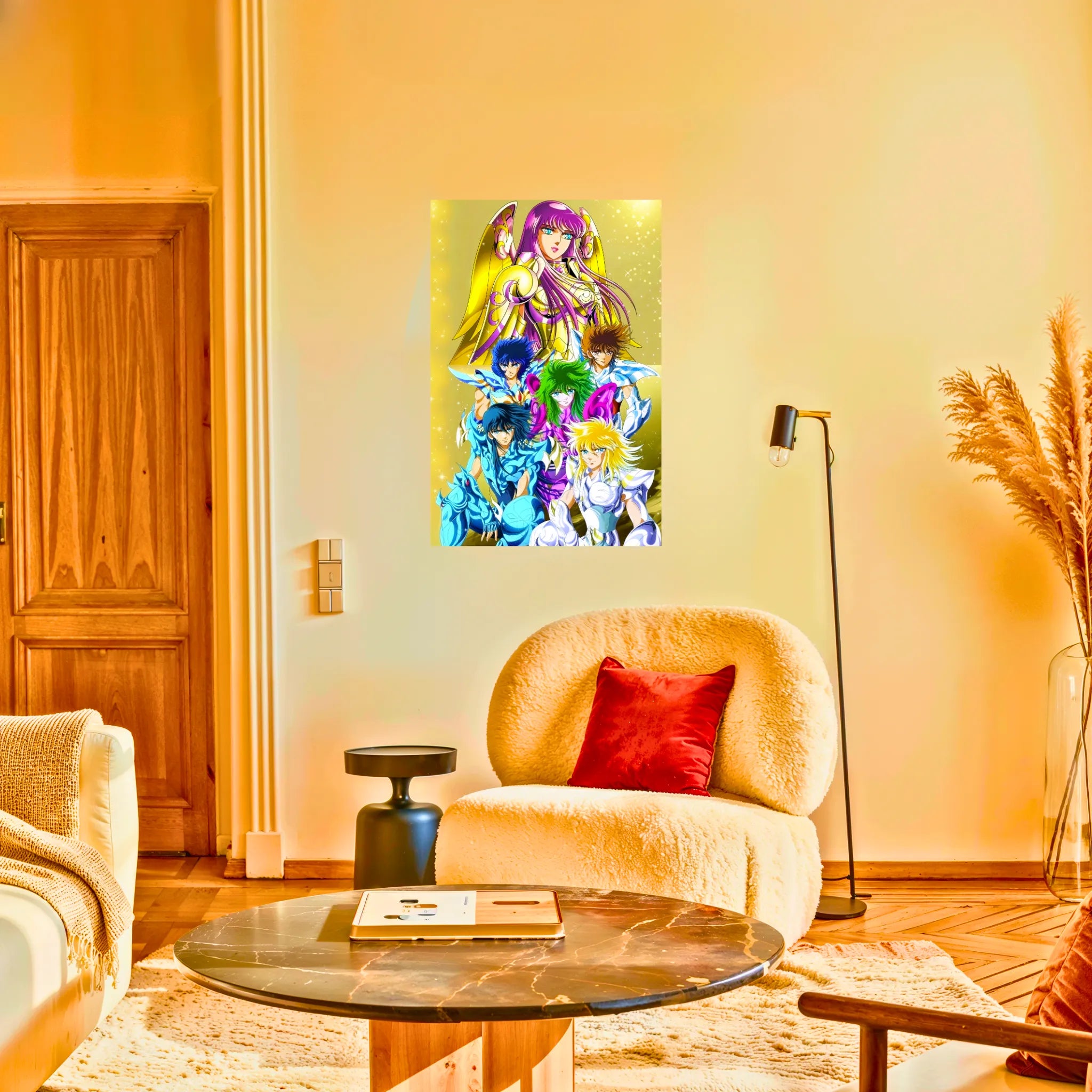 tableau-les-chevaliers-du-zodiaque-heros-emblematiques-portrait | DreamWay