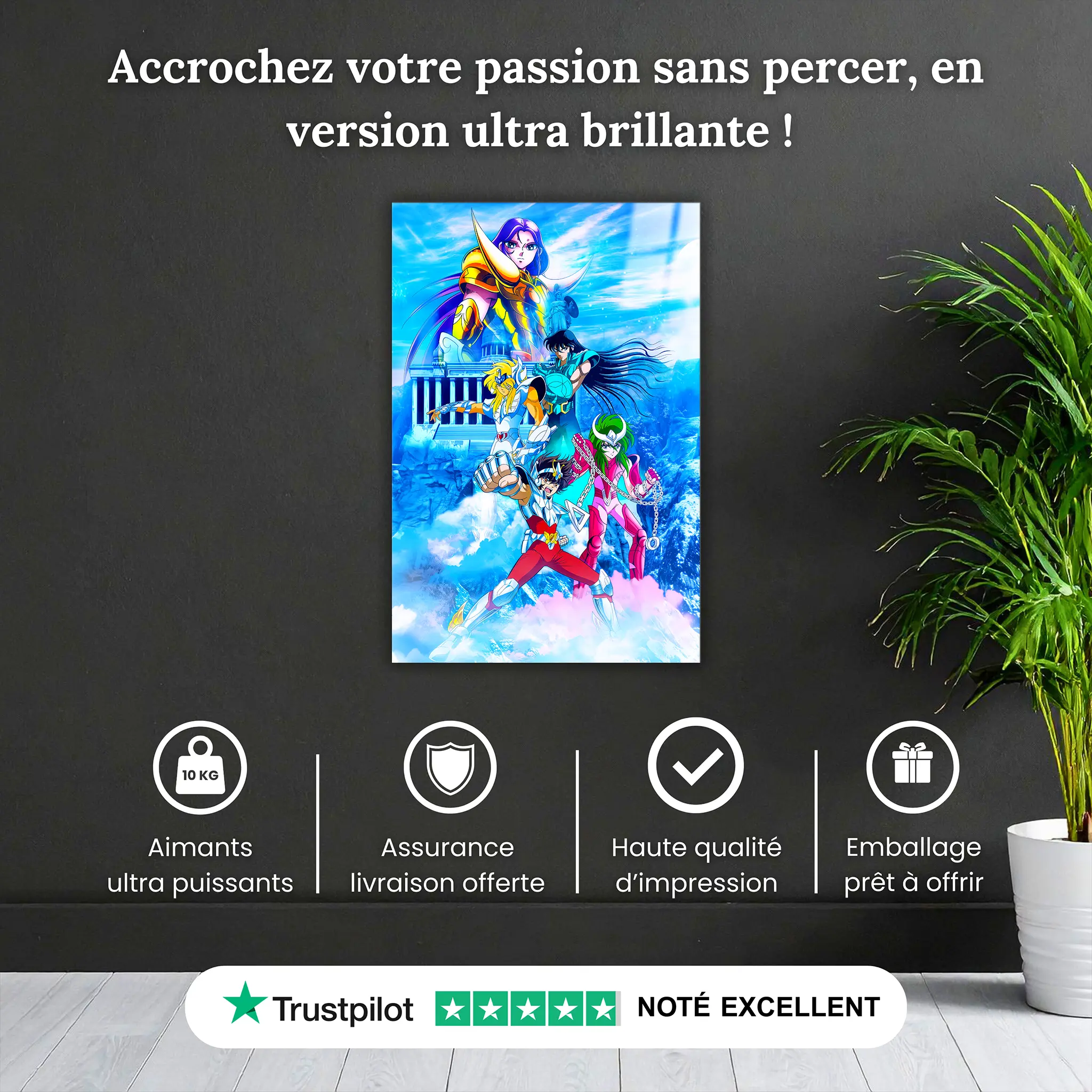 tableau-les-chevaliers-du-zodiaque-heros-emblematiques-pourquoi-acheter | DreamWay
