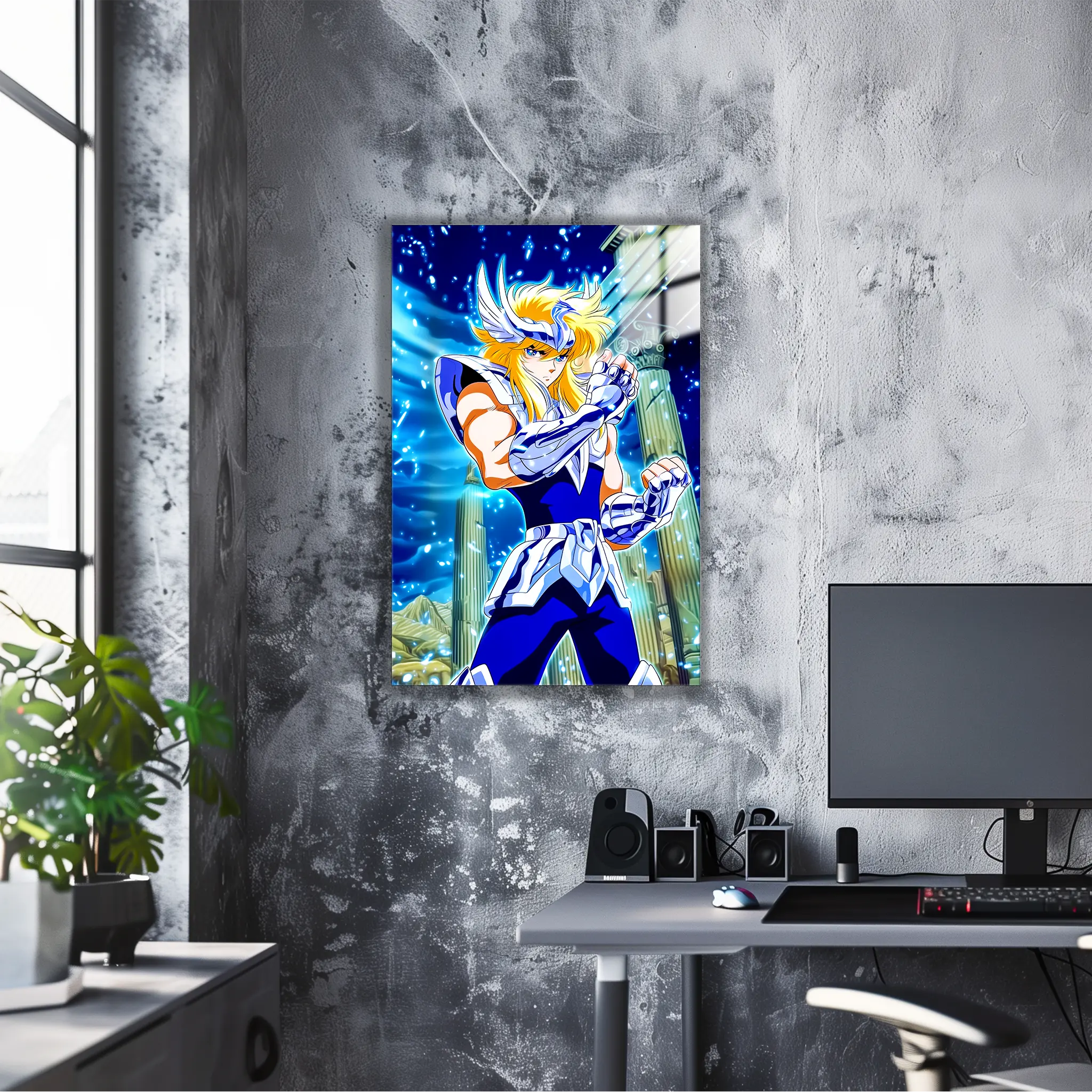 Tableau Les Chevaliers Du Zodiaque Hyoga Du Cygne