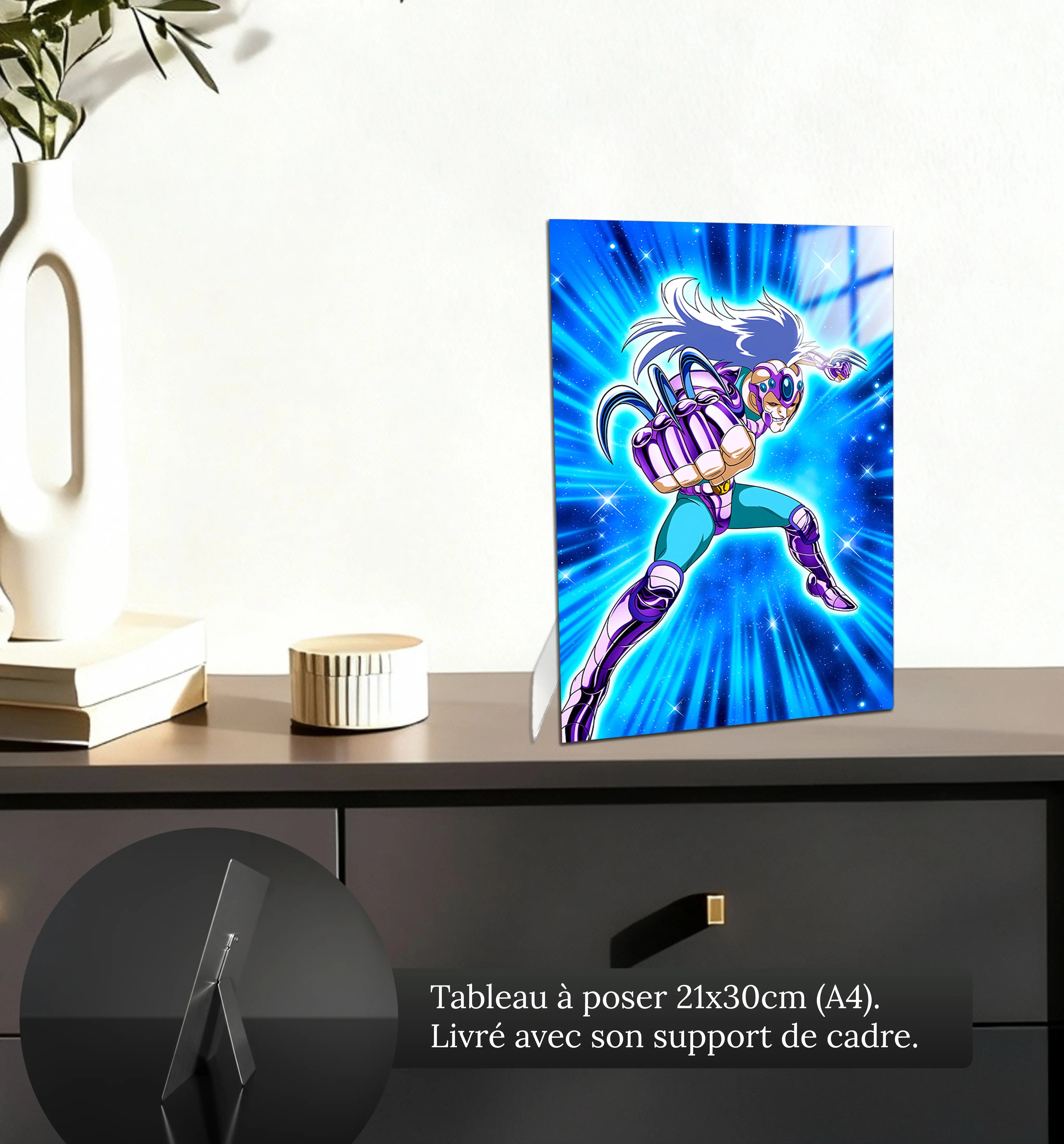 tableau-les-chevaliers-du-zodiaque-ichi-de-hydre-petit-format-a-poser-sur-meuble | DreamWay
