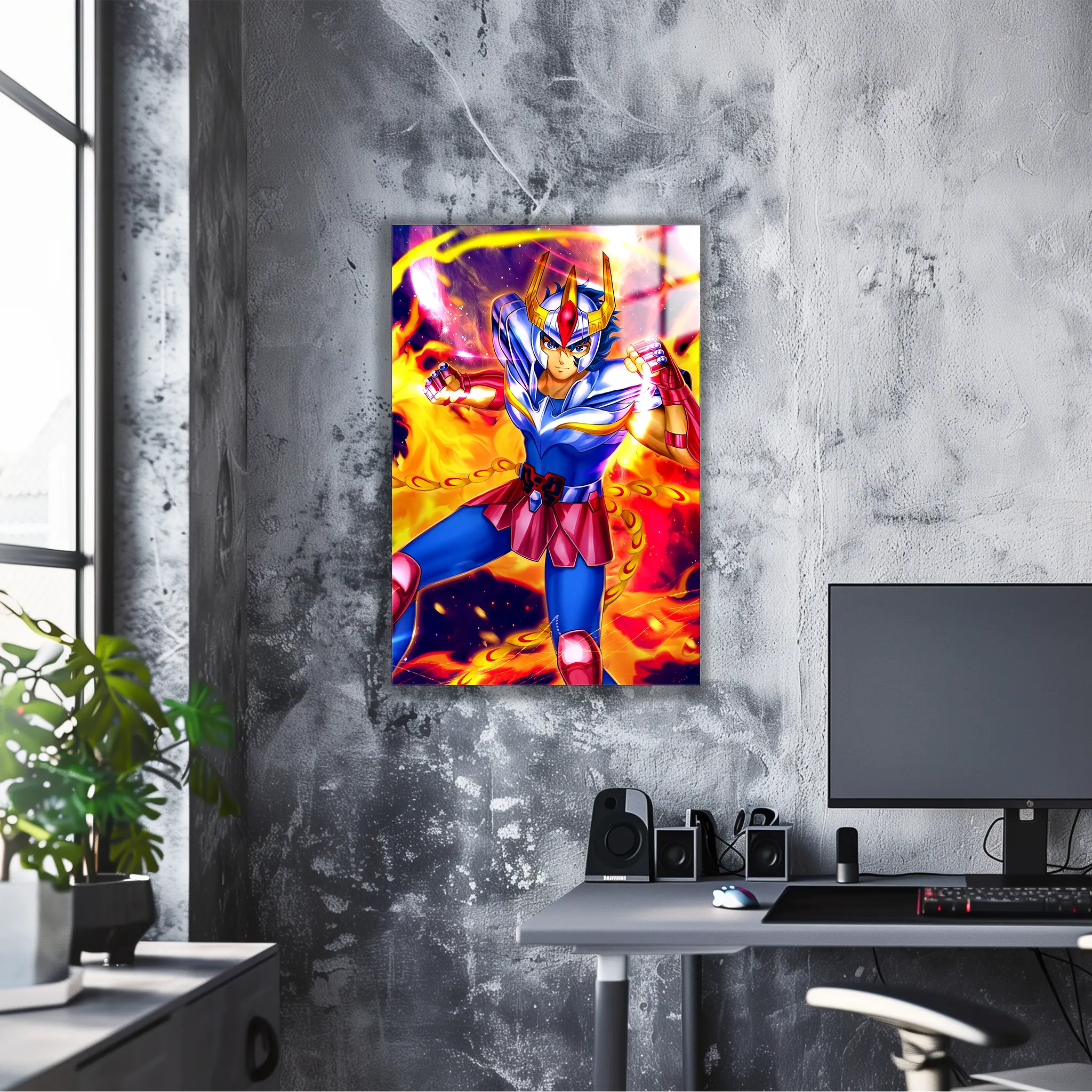 Tableau Les Chevaliers Du Zodiaque Ikki Du Phenix