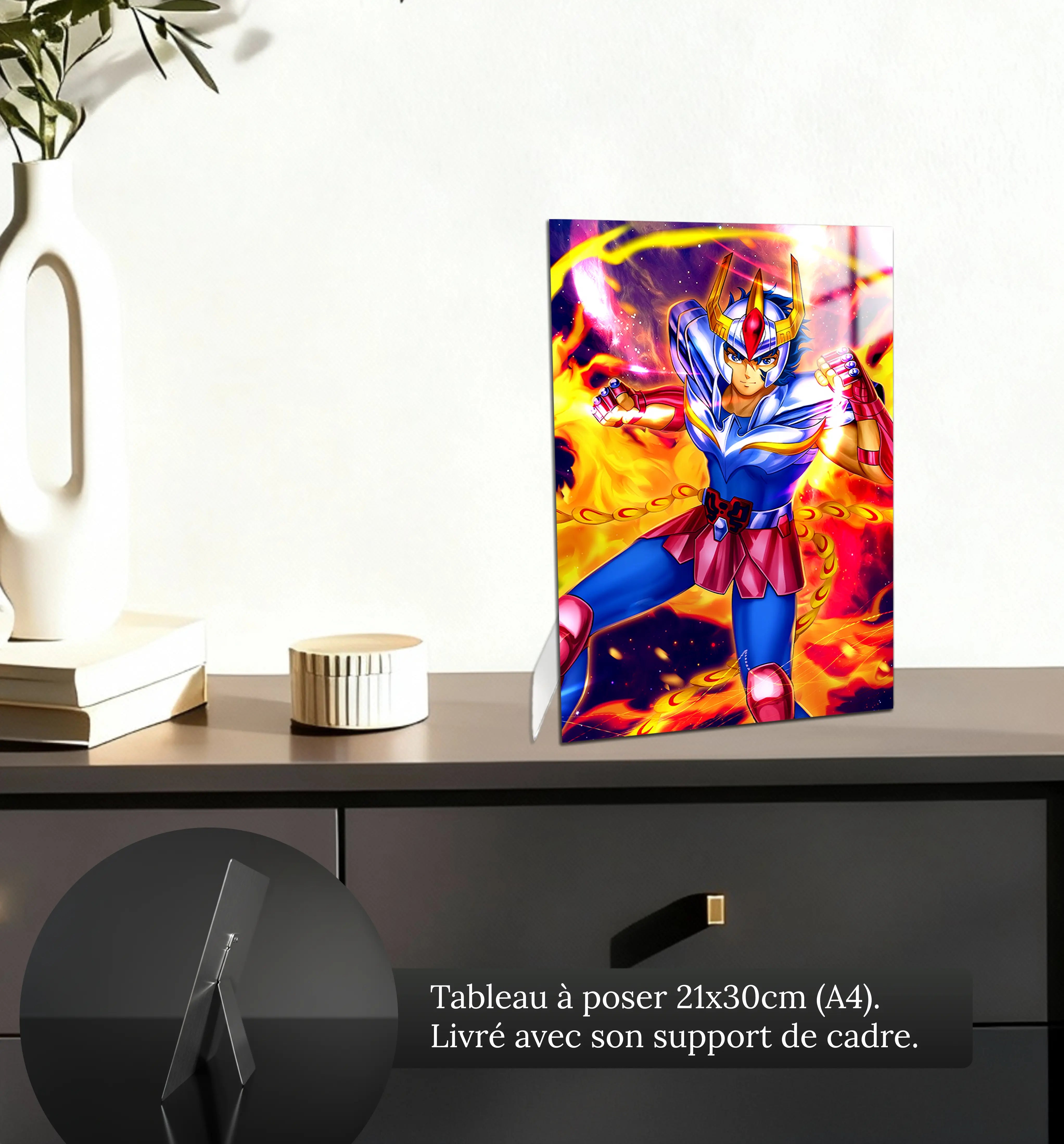 tableau-les-chevaliers-du-zodiaque-ikki-du-phenix-petit-format-a-poser-sur-meuble | DreamWay