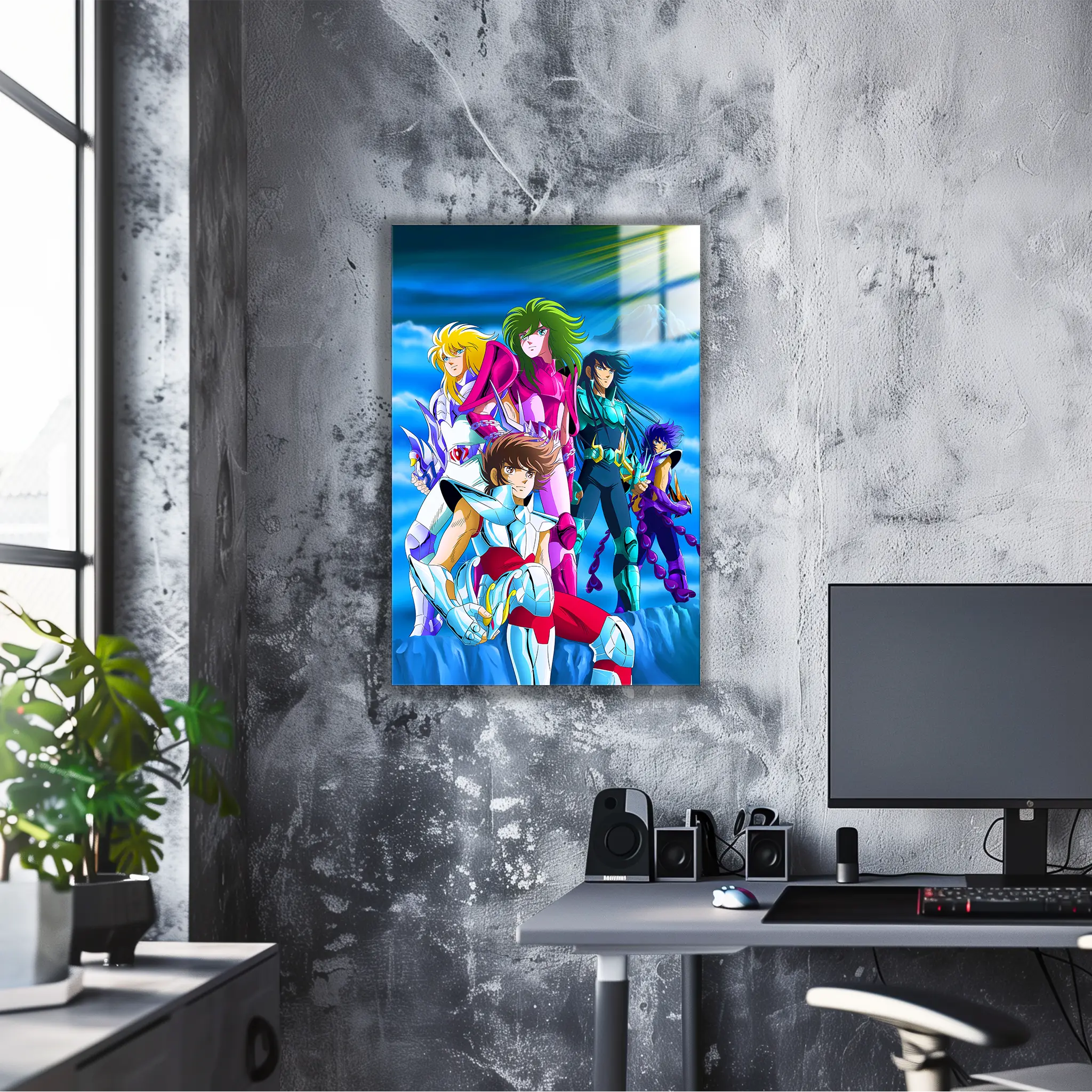 Tableau Les Chevaliers Du Zodiaque Les Chevaliers De Bronze