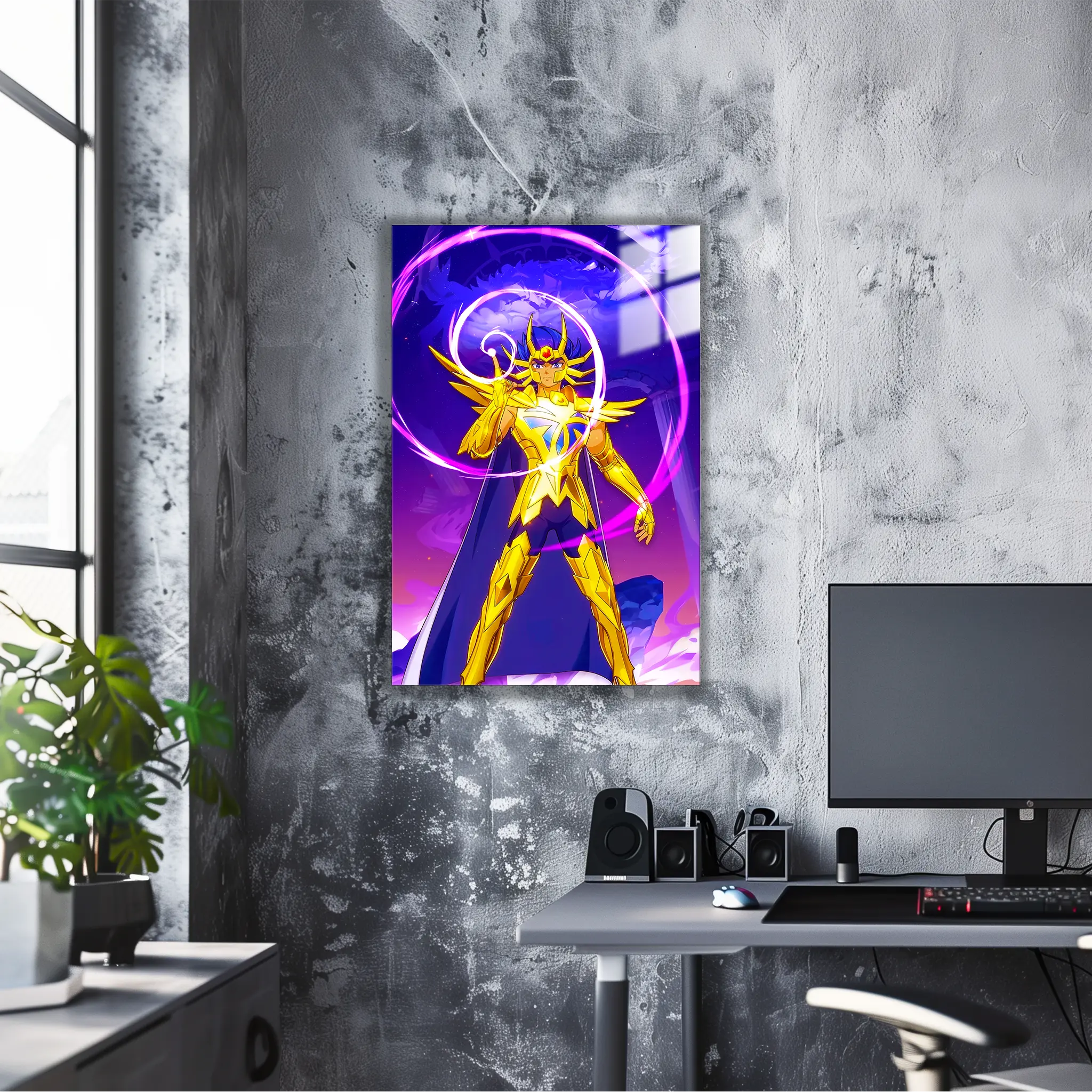 Tableau Les Chevaliers Du Zodiaque Masque De Mort Du Cancer