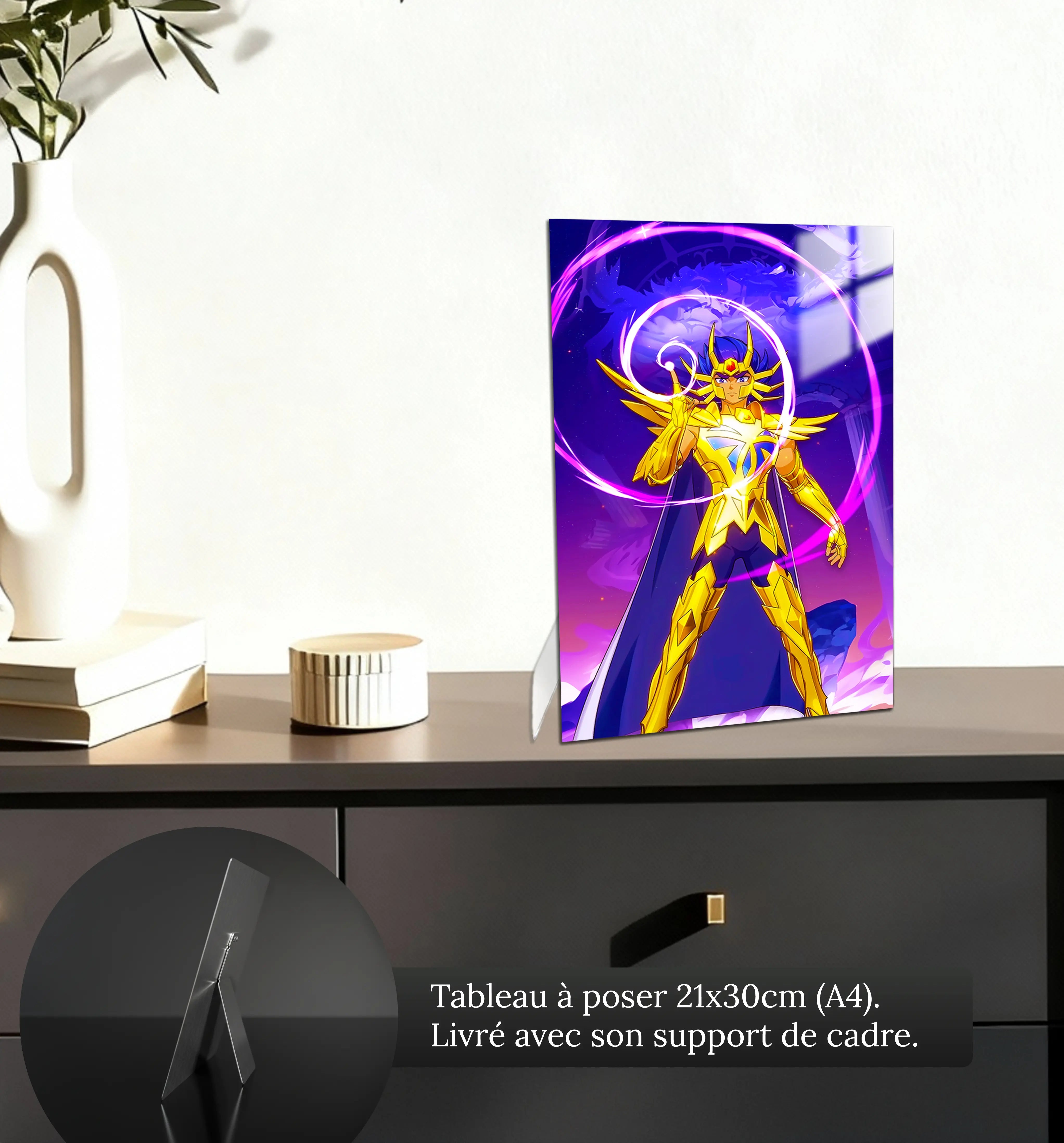 tableau-les-chevaliers-du-zodiaque-masque-de-mort-du-cancer-petit-format-a-poser-sur-meuble | DreamWay