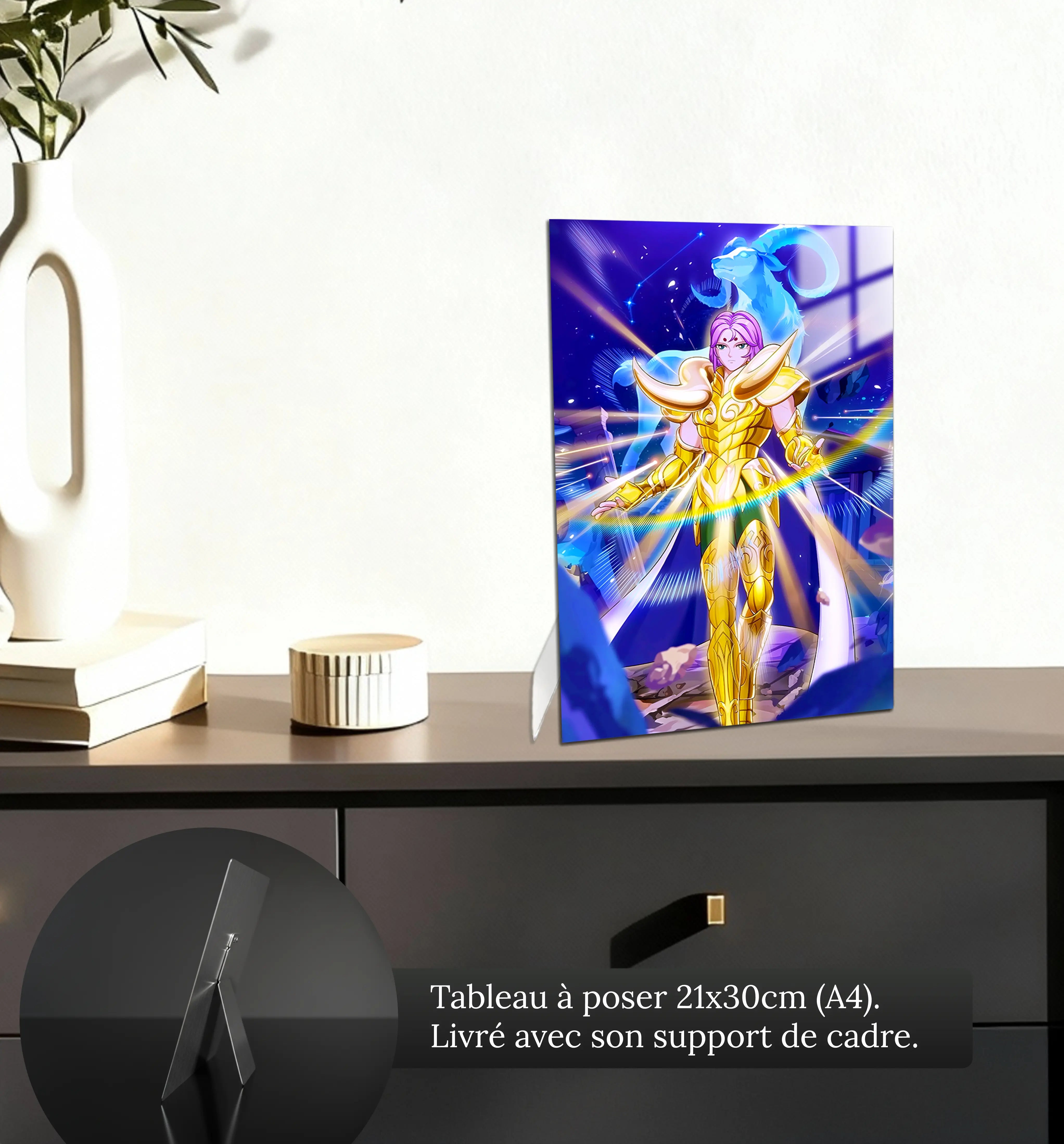 tableau-les-chevaliers-du-zodiaque-mu-du-belier-petit-format-a-poser-sur-meuble | DreamWay