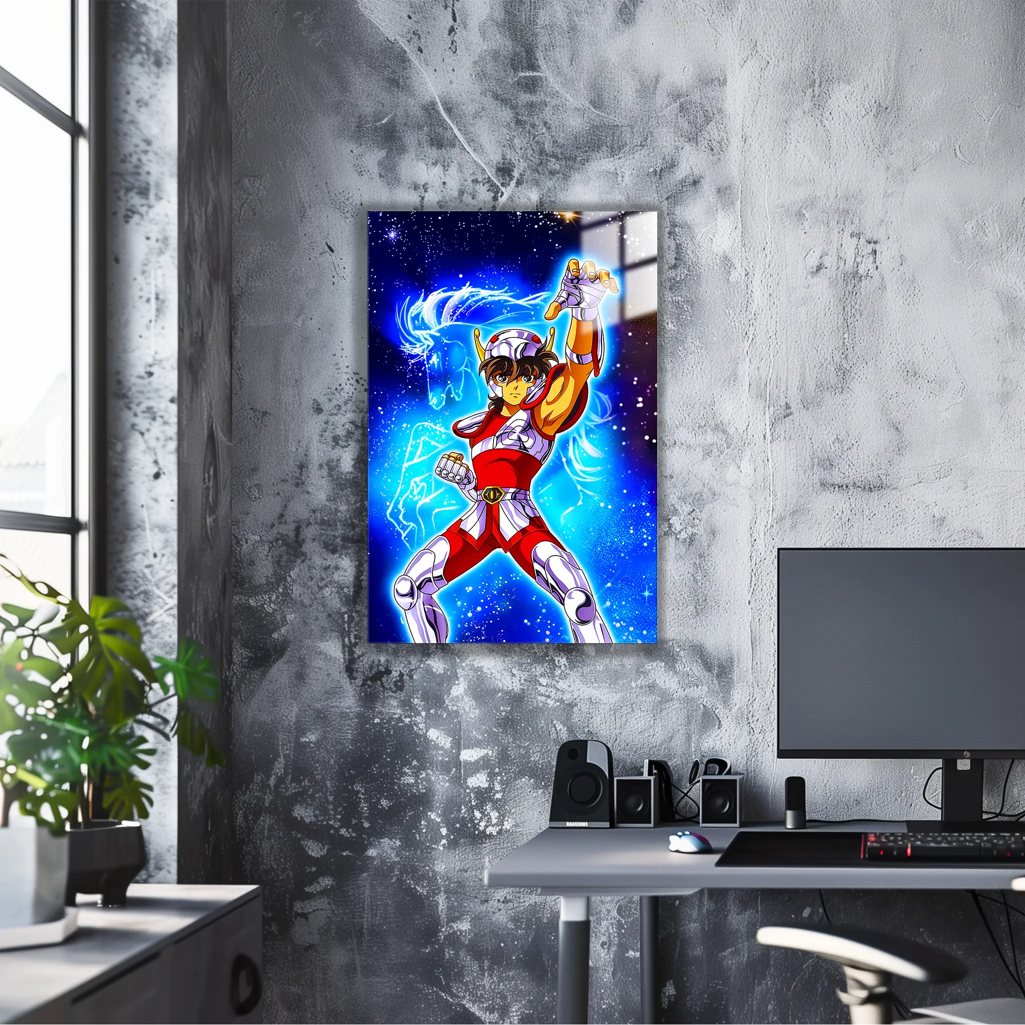 Tableau Les Chevaliers Du Zodiaque Seiya De Pegase