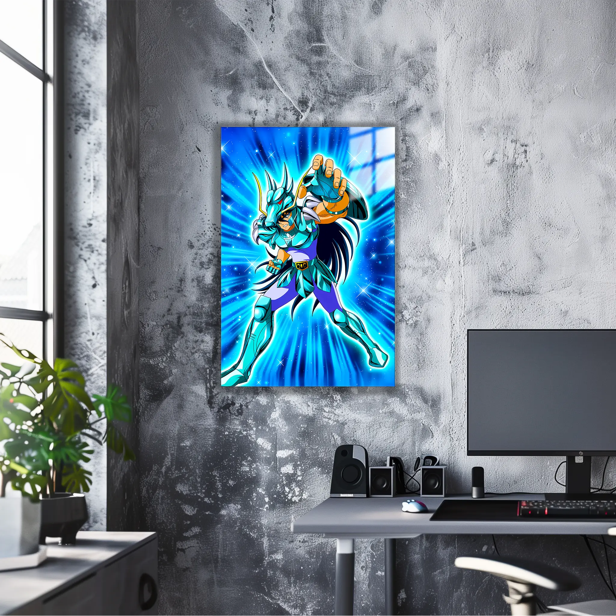 Tableau Les Chevaliers Du Zodiaque Shiryu Du Dragon